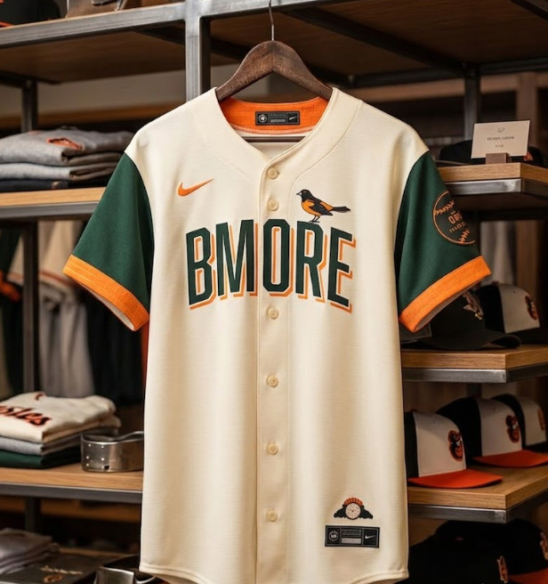 Baltimore Orioles 2026 City Connect Jersey Men's BLANK FULL SIZE NEW
