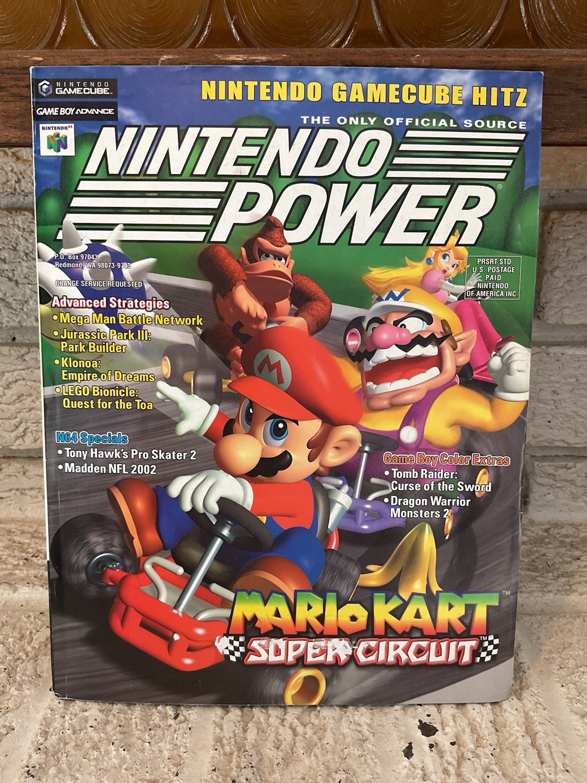 Nintendo Power Magazine September 2001 Volume 148 Mario Kart w Poster Vtg Guide Nintendo Power Magazine September 2001 Volume 148 Mario Kart w Poster Vtg Guide