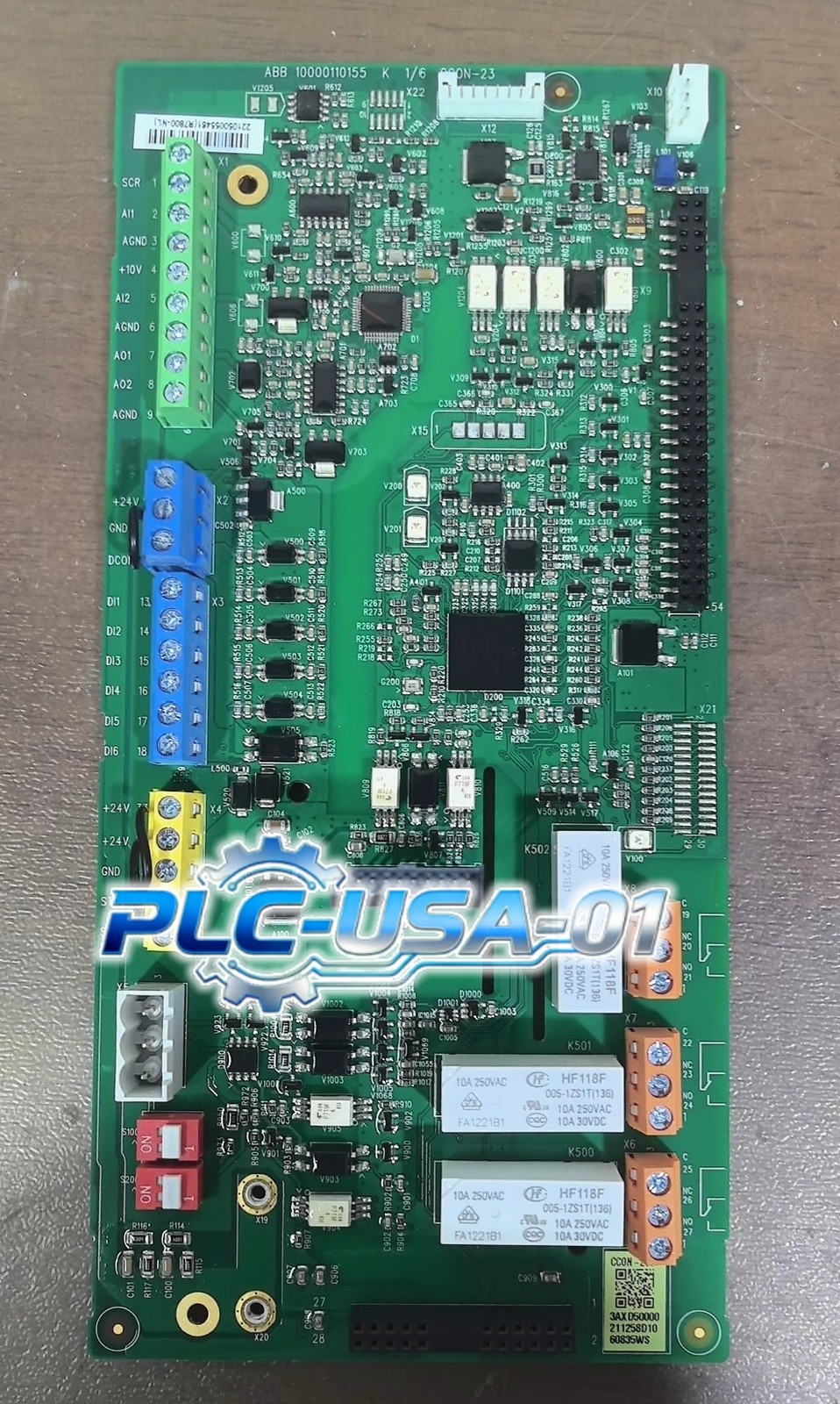 1PCS Used ABB CCON-23 CCON-23T Mainboard Control Board For ACH/ACQ ACS580