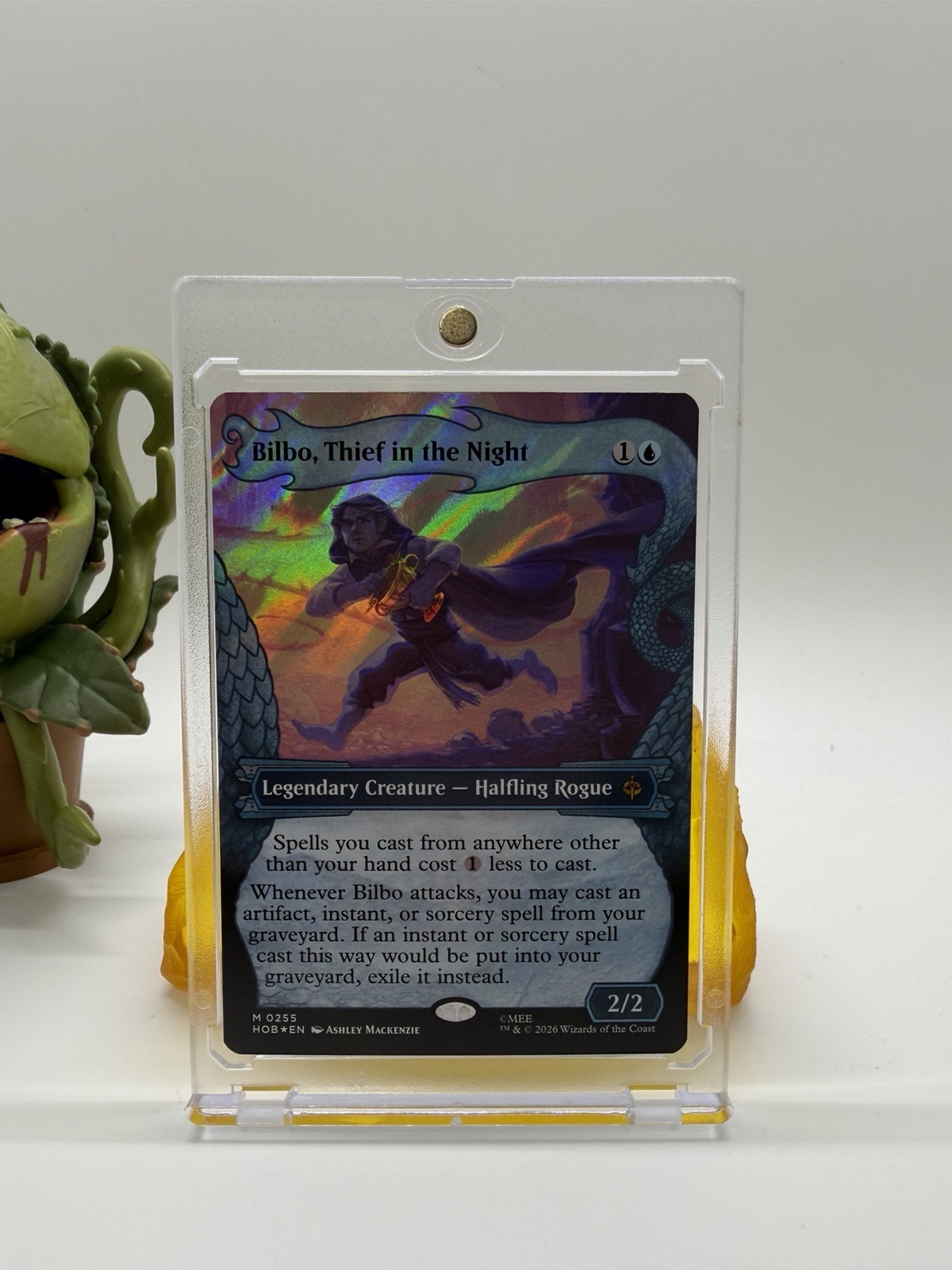 Bilbo, Thief in the Night (Showcase) (Surge Foil) - The Hobbit (HOB) NM Bilbo, Thief in the Night (Showcase) (Surge Foil) - The Hobbit (HOB) NM