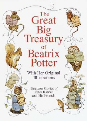 The Great Big Treasury of Beatrix Potter - Hardcover - VERY GOOD