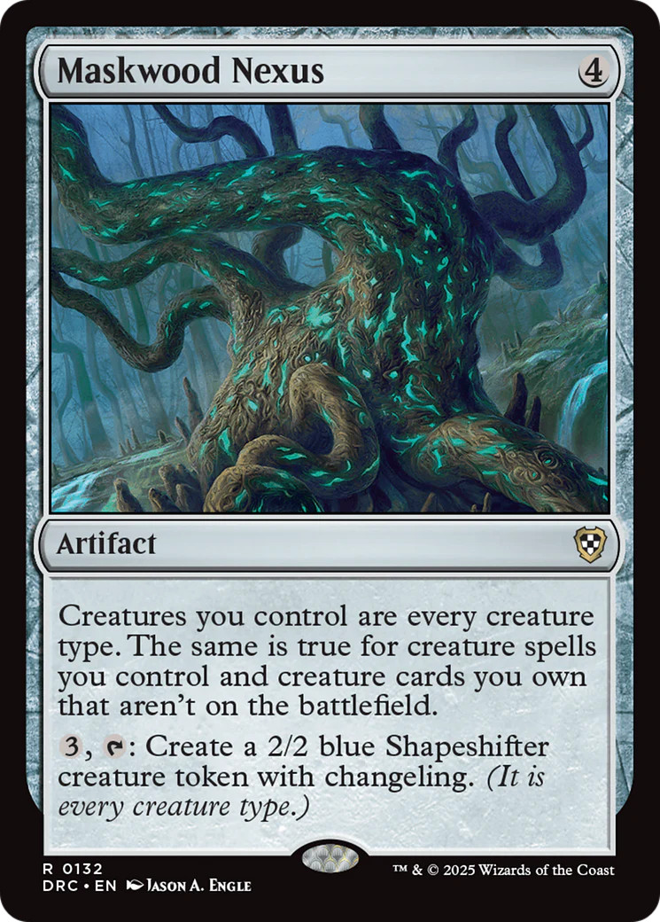 MTG Maskwood Nexus [Aetherdrift Commander] Near Mint Magic