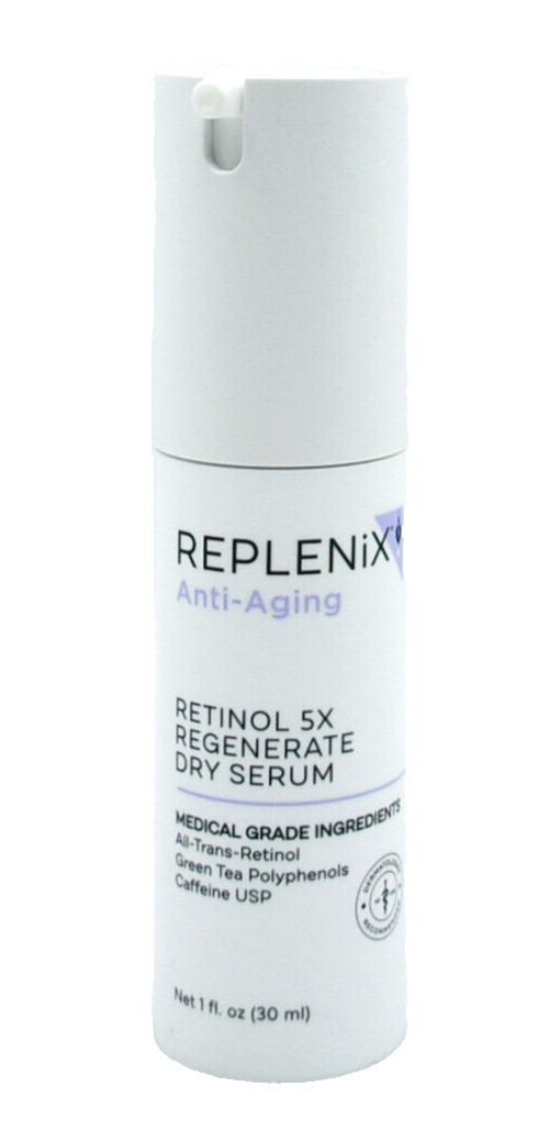 Replenix Anti Aging Retinol 5X Regenerate Dry Serum - 1 fl oz/30ml AUTH*