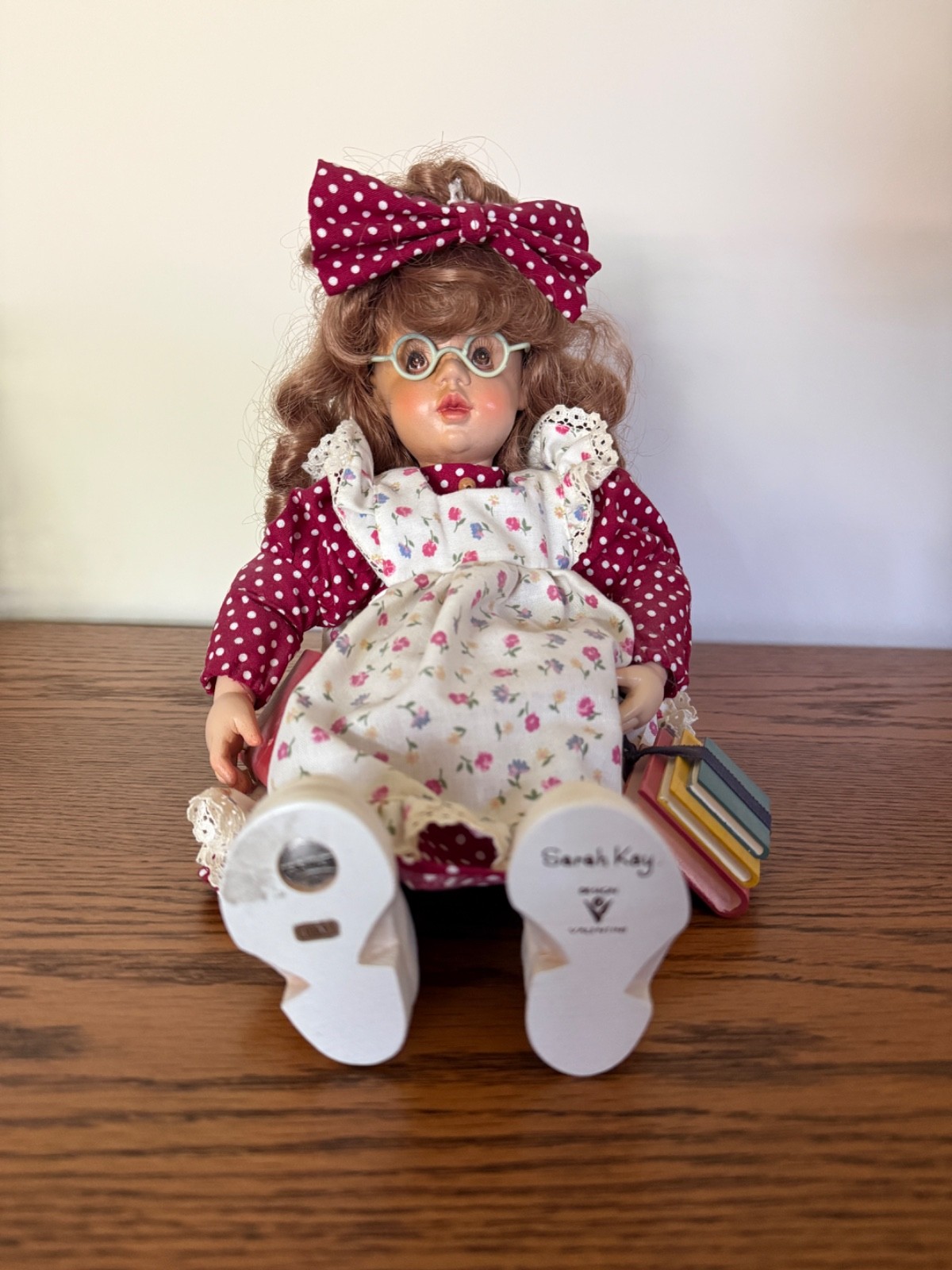 Vintage ANRI Sarah Kay Wood Doll Design by Valentine 14 Vintage ANRI Sarah Kay Wood Doll Design by Valentine 14