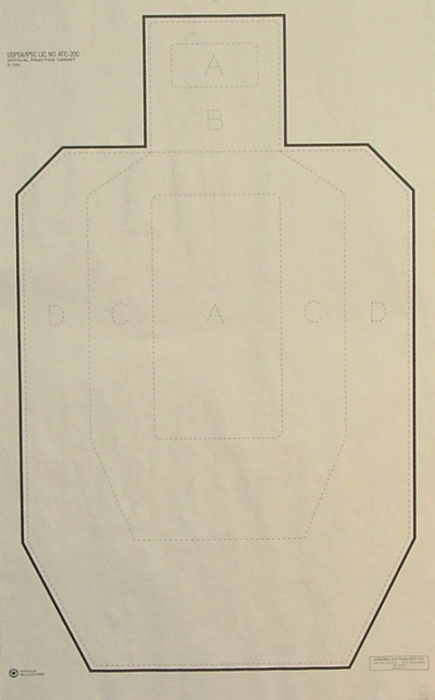 Official USPSA / IPSC Practice Targets [20\