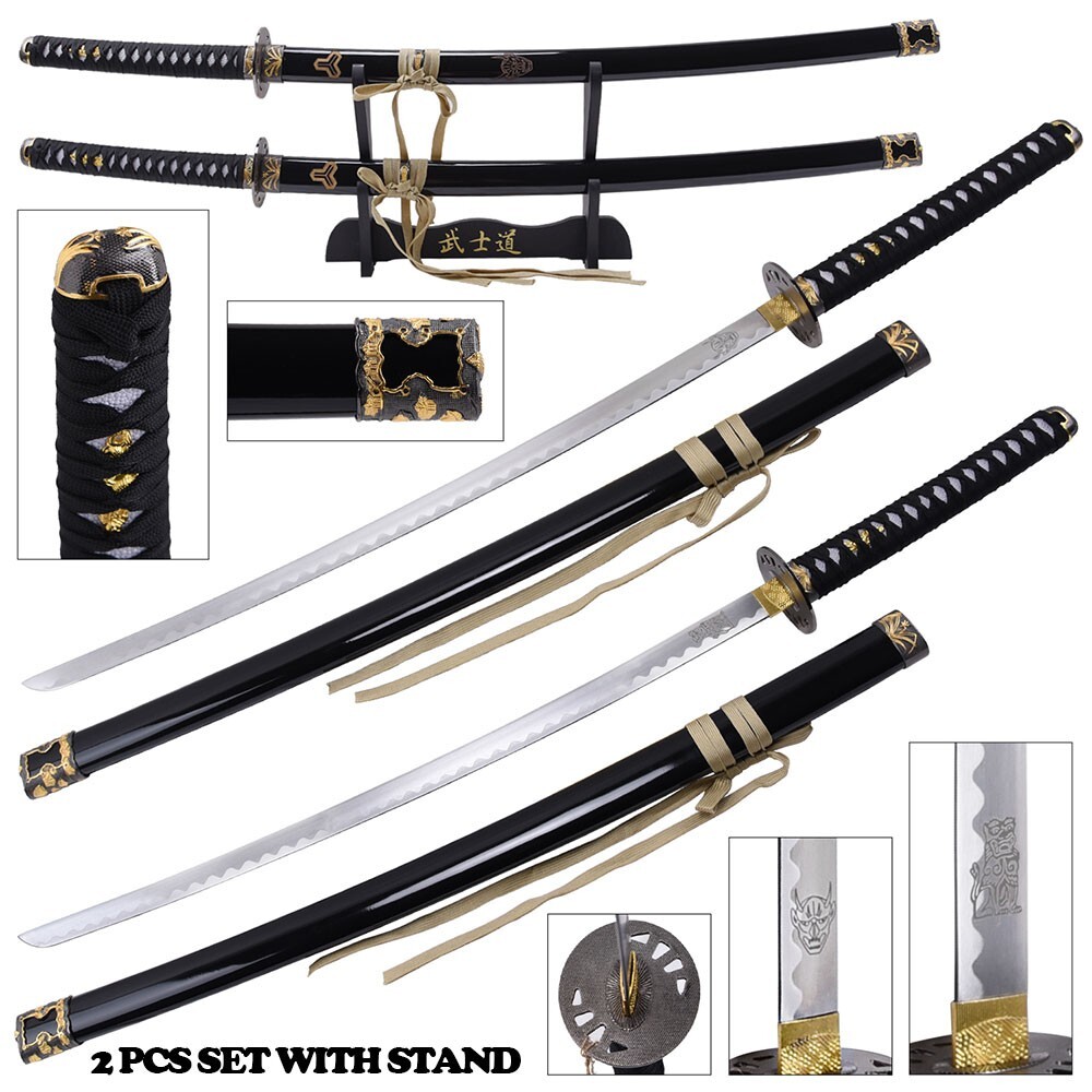 Kill Bill Sword Set, Demon & Bride, Gold Edition Kill Bill Sword Set, Demon & Bride, Gold Edition