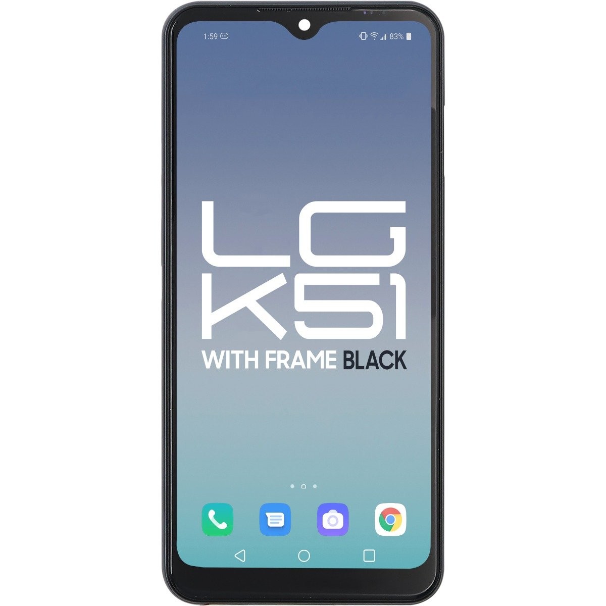 For Frame Incell LG K51/Q51 LCD Display Touch Screen Digitizer Assembly Black US