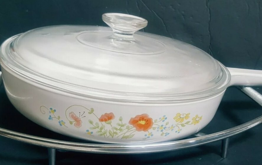 Rare Corning Wild Flower Range Topper N-10-B 10\