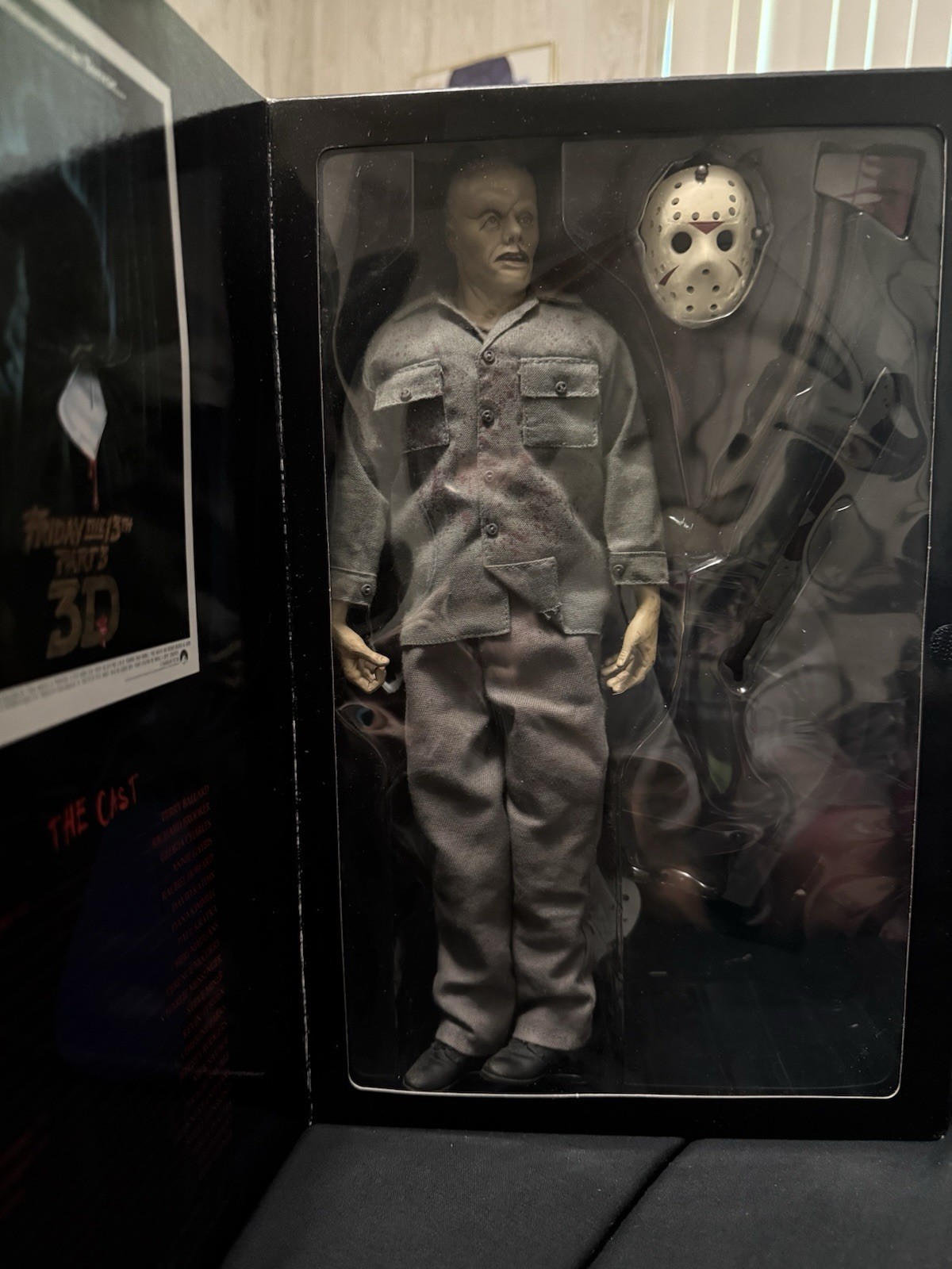Used and Previously Displayed Jason F13 Part 3 Sideshow Collectibles 12” Figure Used and Previously Displayed Jason F13 Part 3 Sideshow Collectibles 12” Figure