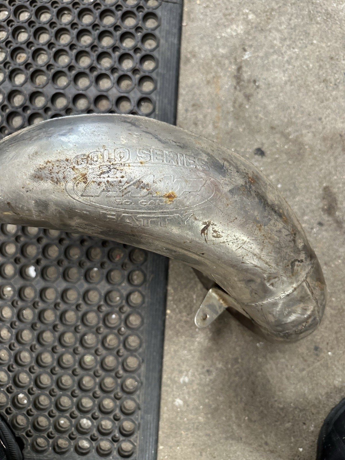 FMF FATTY 2021 Yamaha Yz125 Exhaust Header Pipe Used Take Off FMF FATTY 2021 Yamaha Yz125 Exhaust Header Pipe Used Take Off