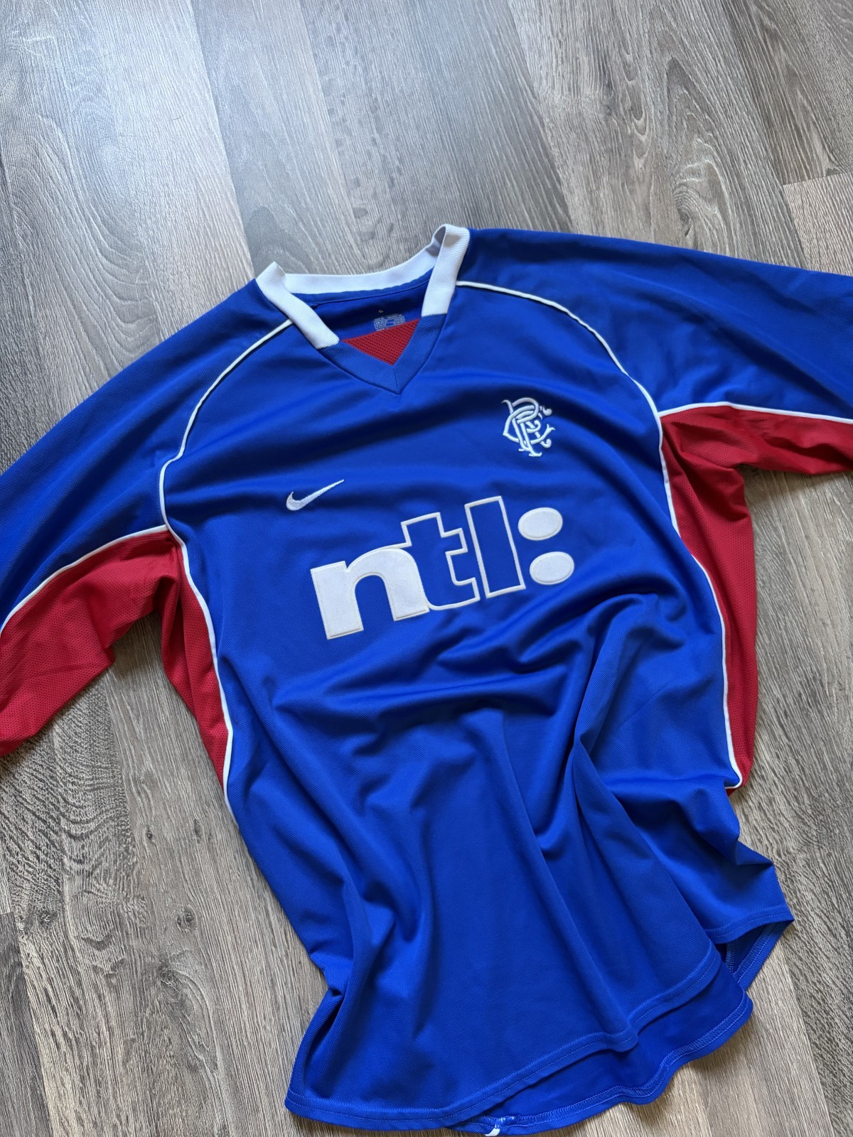 2001-02 Glasgow Rangers Nike Home Shirt XL
