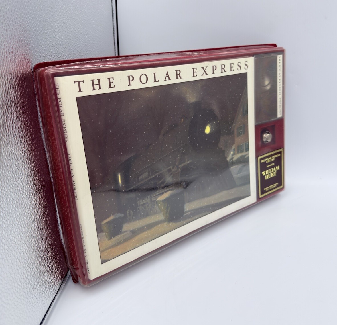 1985 Vintage The Polar Express Book Gift Set Narrated By William Hurt Complete