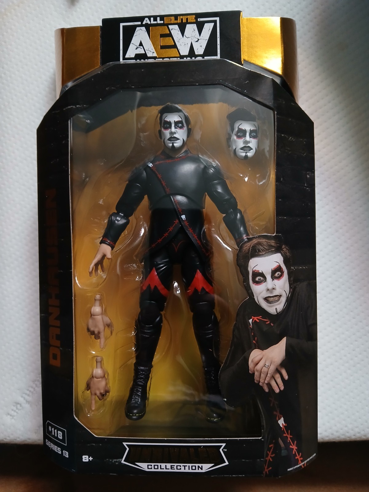 Danhausen AEW Unrivaled Series 13 Wrestling Figure WWE New mint Jazwares