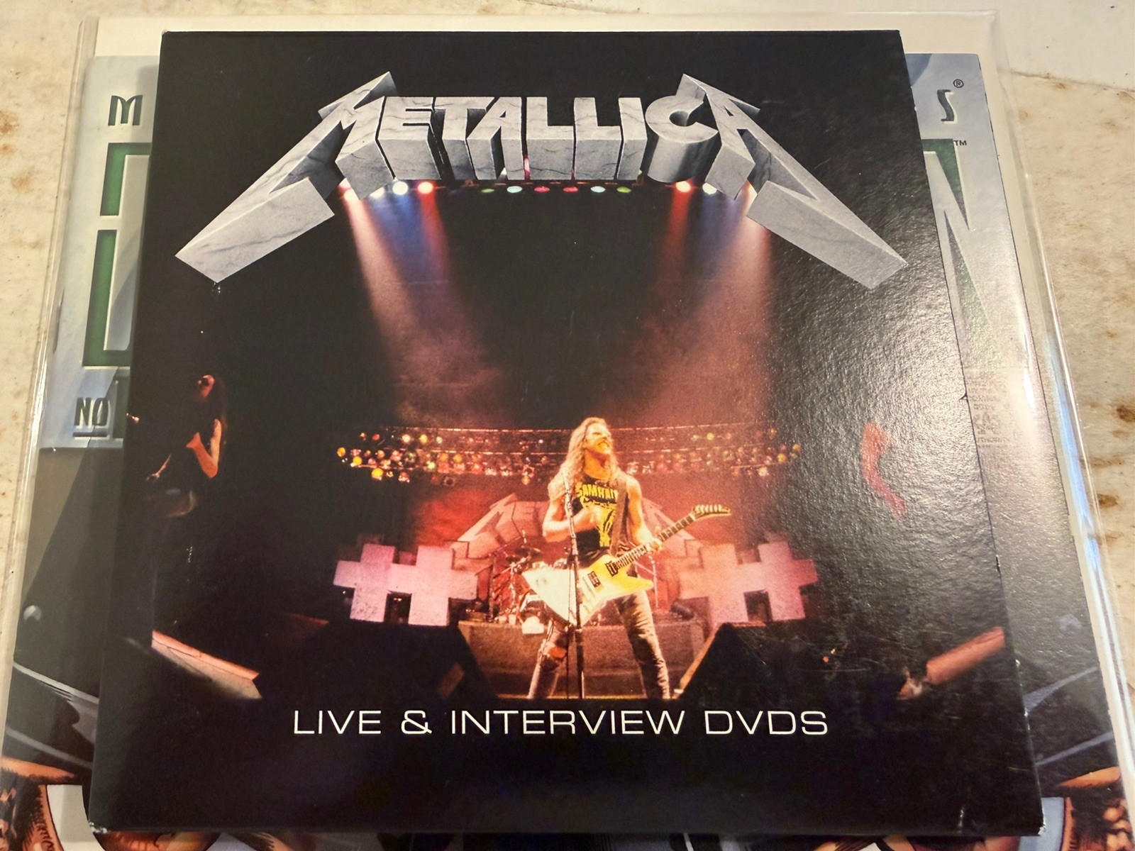 METALLICA RARE Master Of Puppets 2 DVD SET Live & Int 1986 BLACKEND release METALLICA RARE Master Of Puppets 2 DVD SET Live & Int 1986 BLACKEND release