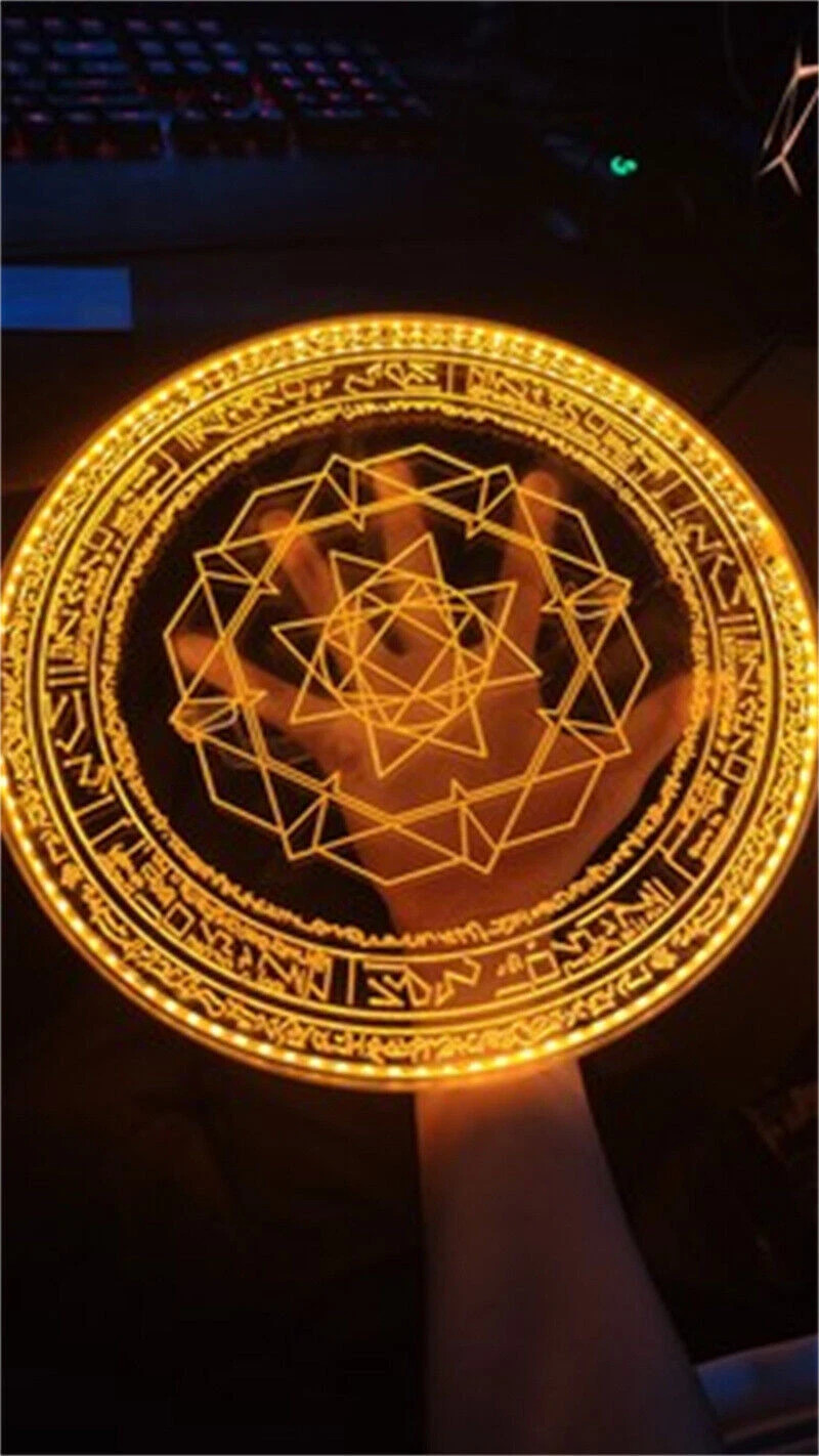 Doctor Strange Stephen Strange Cosplay Prop 30cm LED Magic Disc Handheld Armband