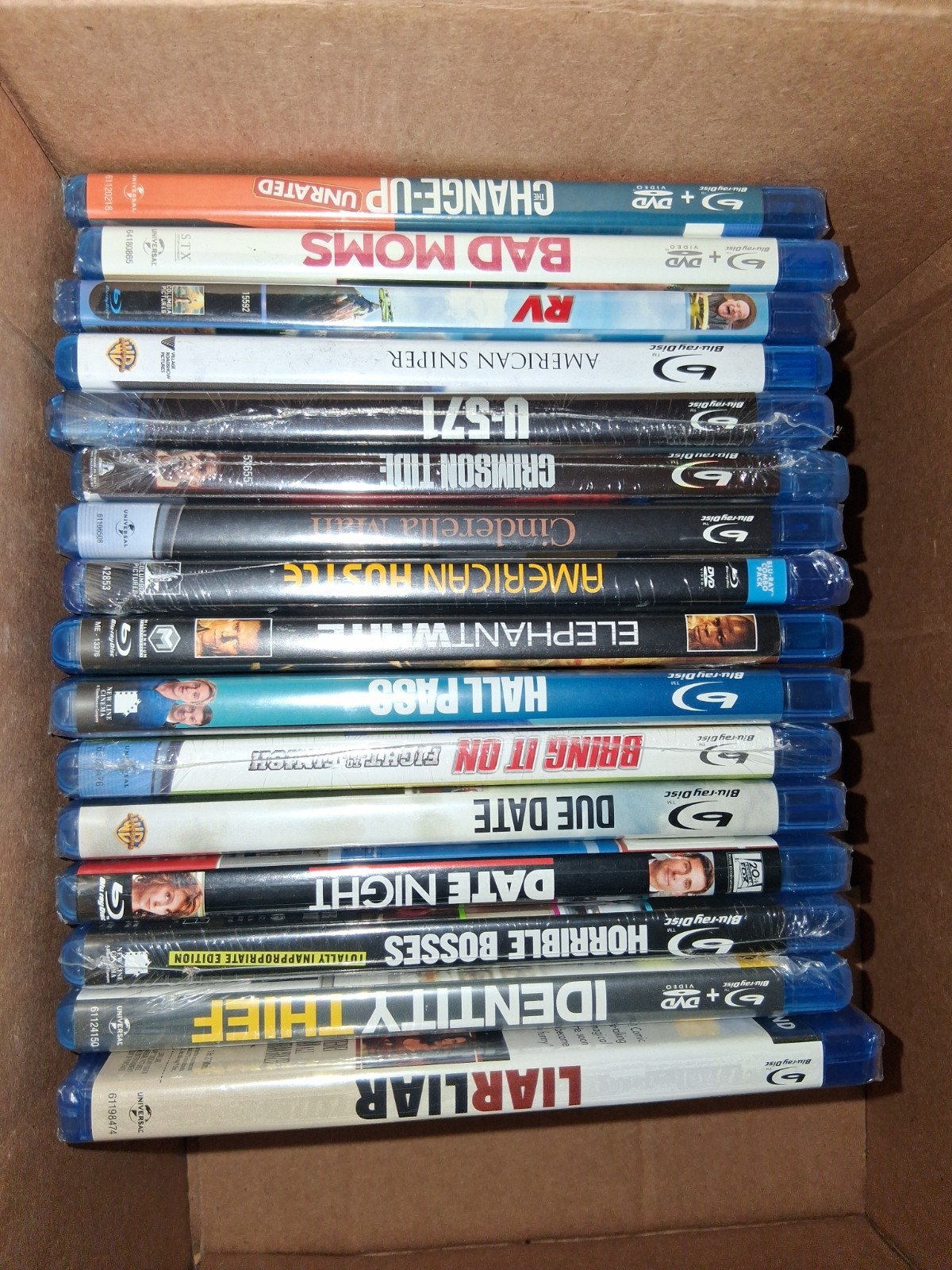 Lot Of 16 New Sealed Blu Ray DVD\'s Lot Of 16 New Sealed Blu Ray DVD\'s