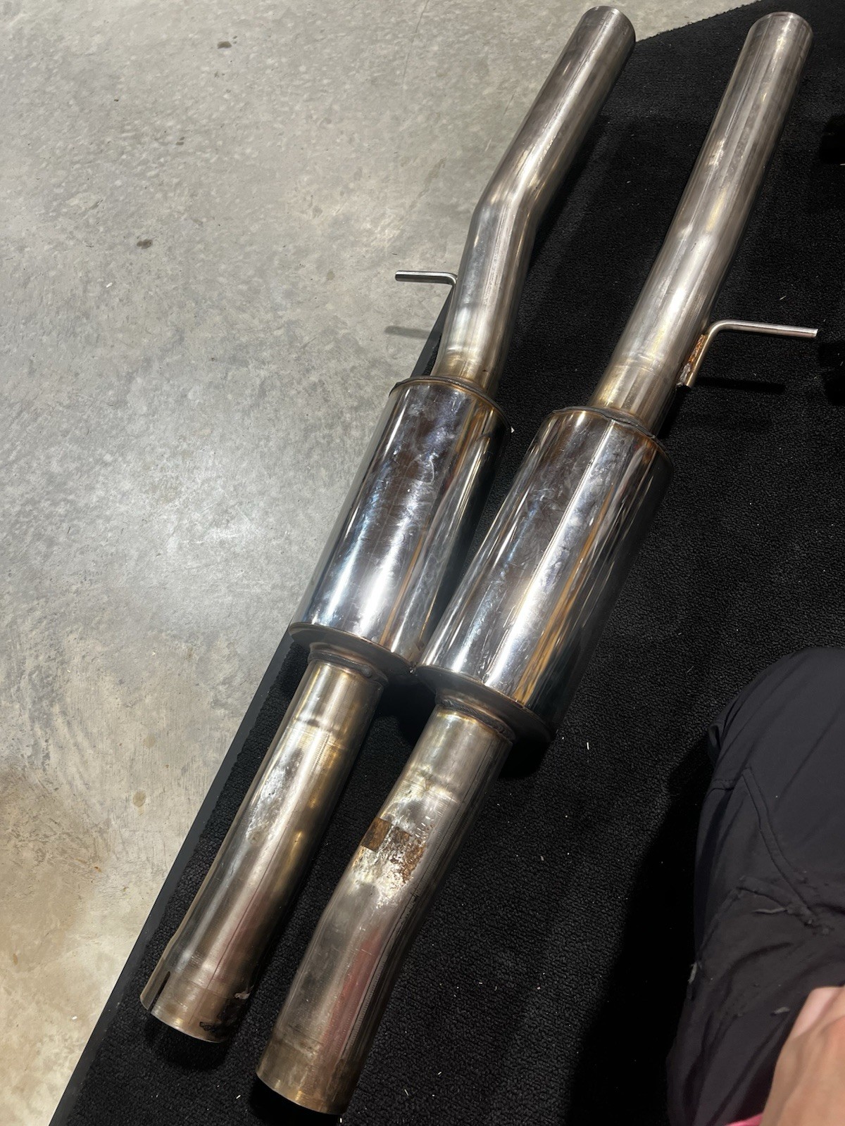 AWE Track Exhaust For A Nissan Z AWE Track Exhaust For A Nissan Z