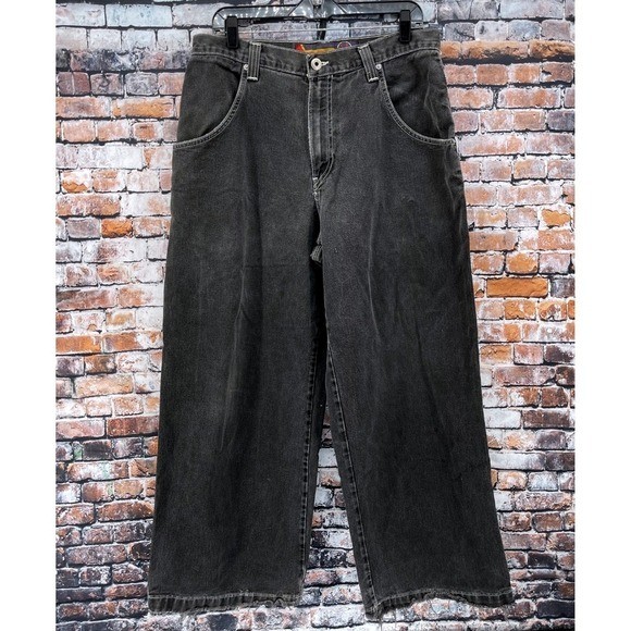 Vintage JNCO Jeans 34x30 Wide Leg Skater Y2K Goth Grunge Faded Black Crown Denim Vintage JNCO Jeans 34x30 Wide Leg Skater Y2K Goth Grunge Faded Black Crown Denim