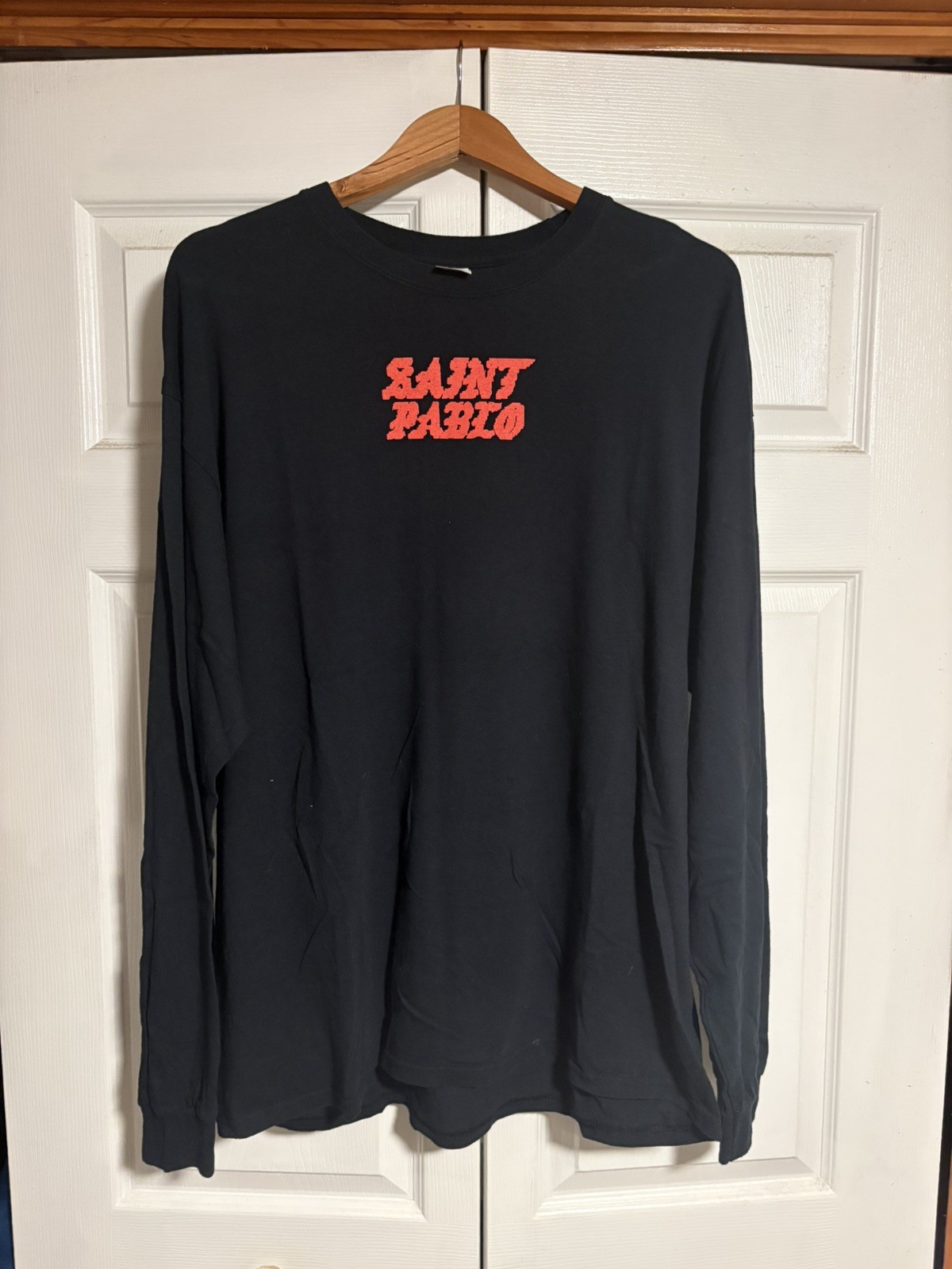 Kanye West Yeezy Season Ye Kim K Life of Saint Pablo Tour Merch XL long sleeve