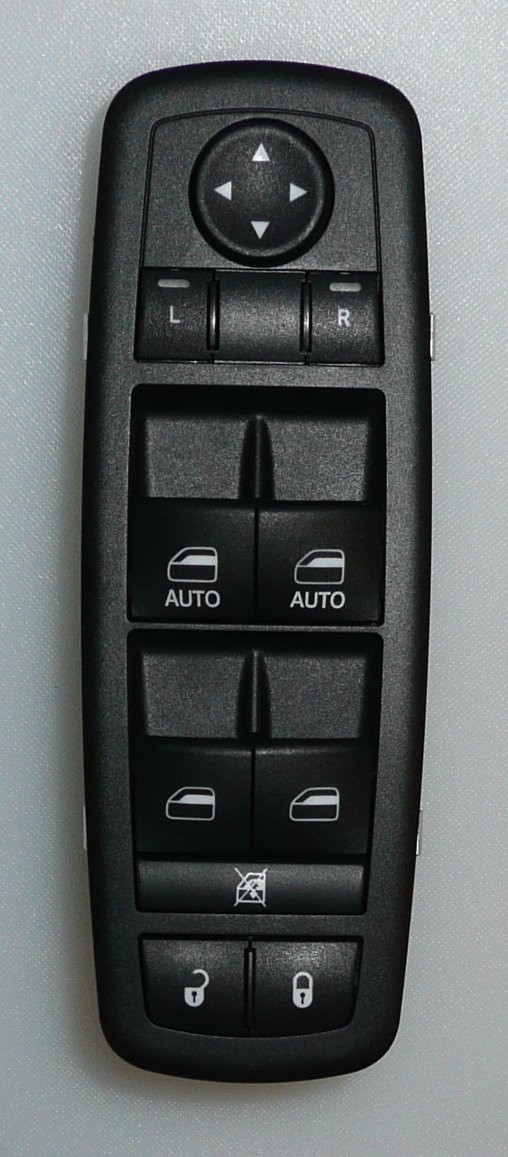 2014 – 2020 Grand Cherokee Durango OEM Master Power Window Switch PN: 68184802AA