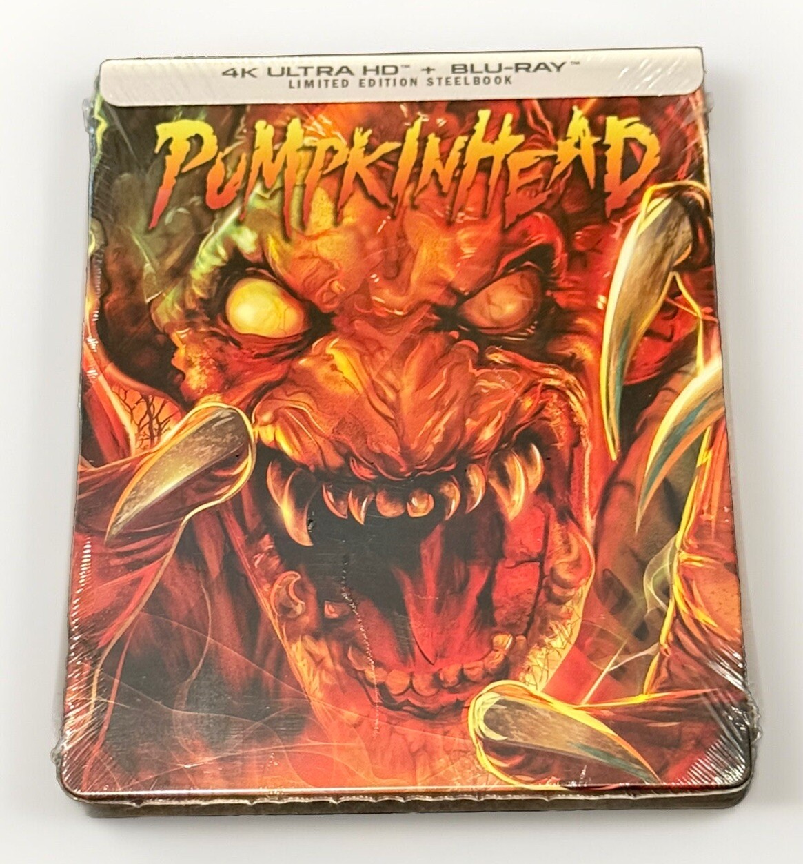 NEW Pumpkinhead 4K UHD + Blu-Ray  Limited Edition Steelbook