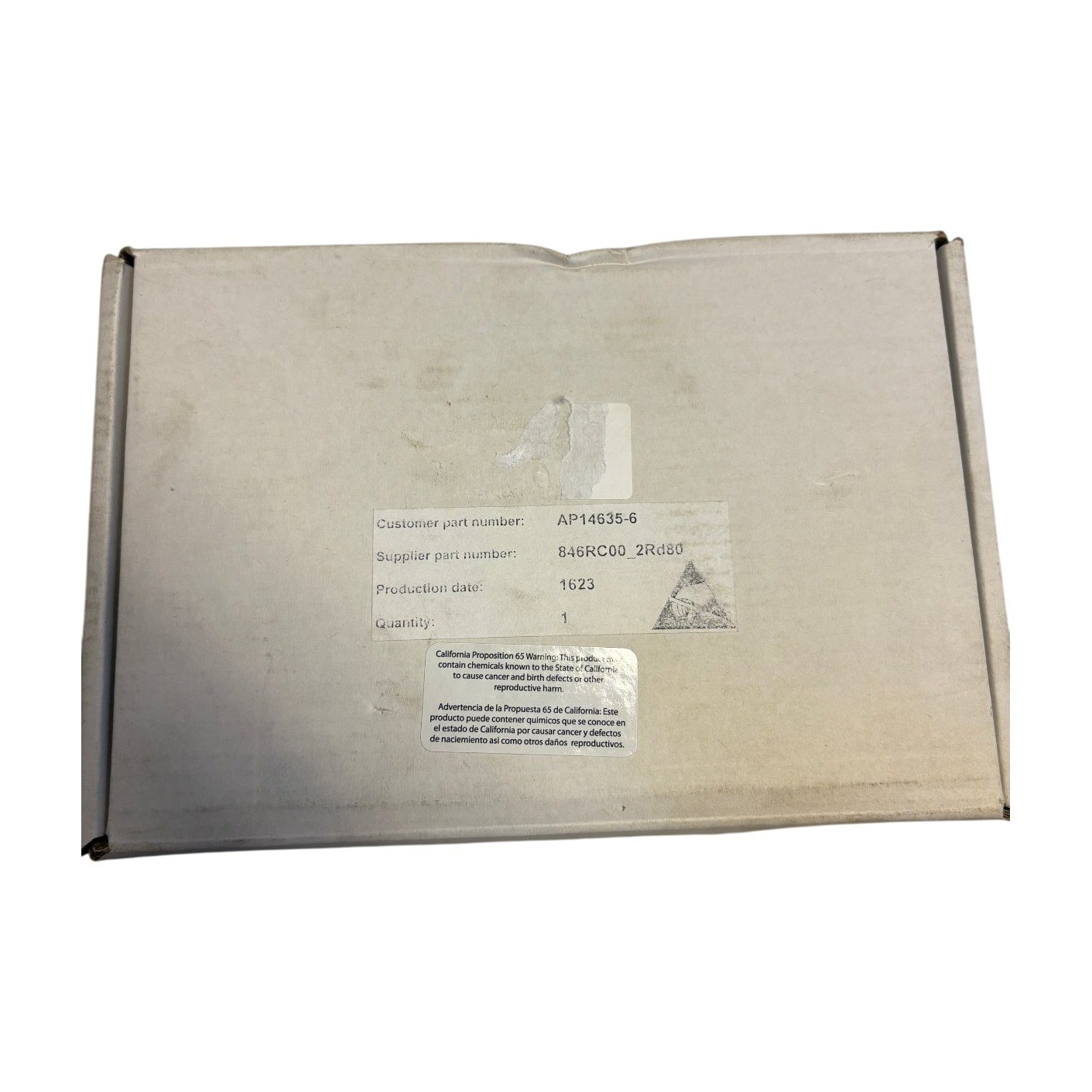 Rheem AP14635-6 LCD Display Control Panel 846RC00_2Rd80 Water Heater Part
