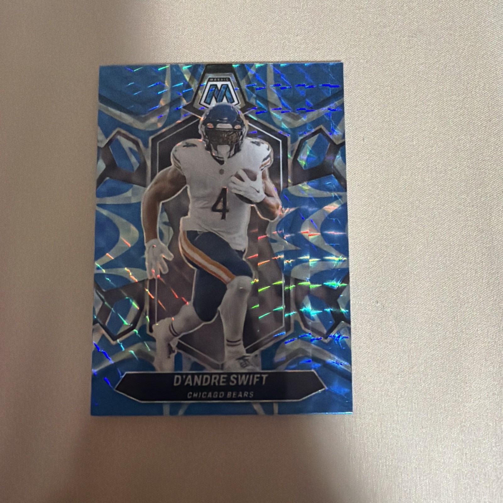 2024 Panini Mosaic - D\'Andre Swift #37 Genesis Mosaic Prizm