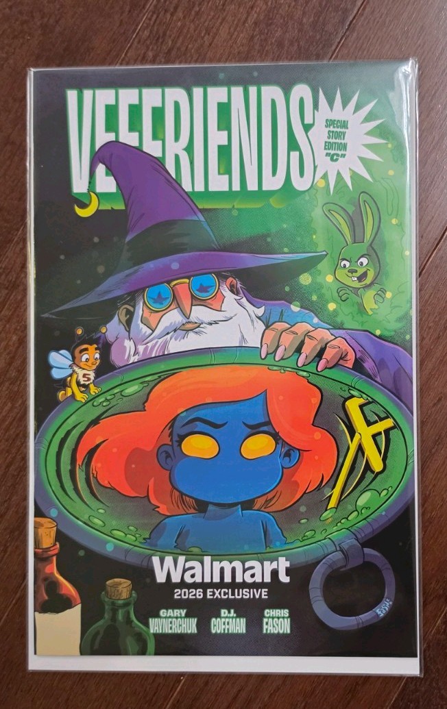 2026 NYCC Veefriends Exclusive Comic Walmart NY Comic Con. Brand New Sealed 