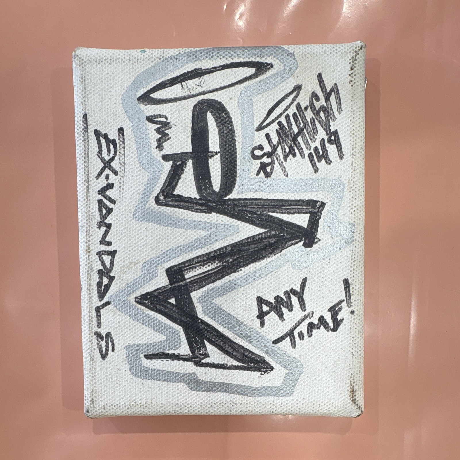STAY HIGH 149 *original* graffiti canvas 4”x5” Vintage 70s 80s Legend EX-Vandals STAY HIGH 149 *original* graffiti canvas 4”x5” Vintage 70s 80s Legend EX-Vandals