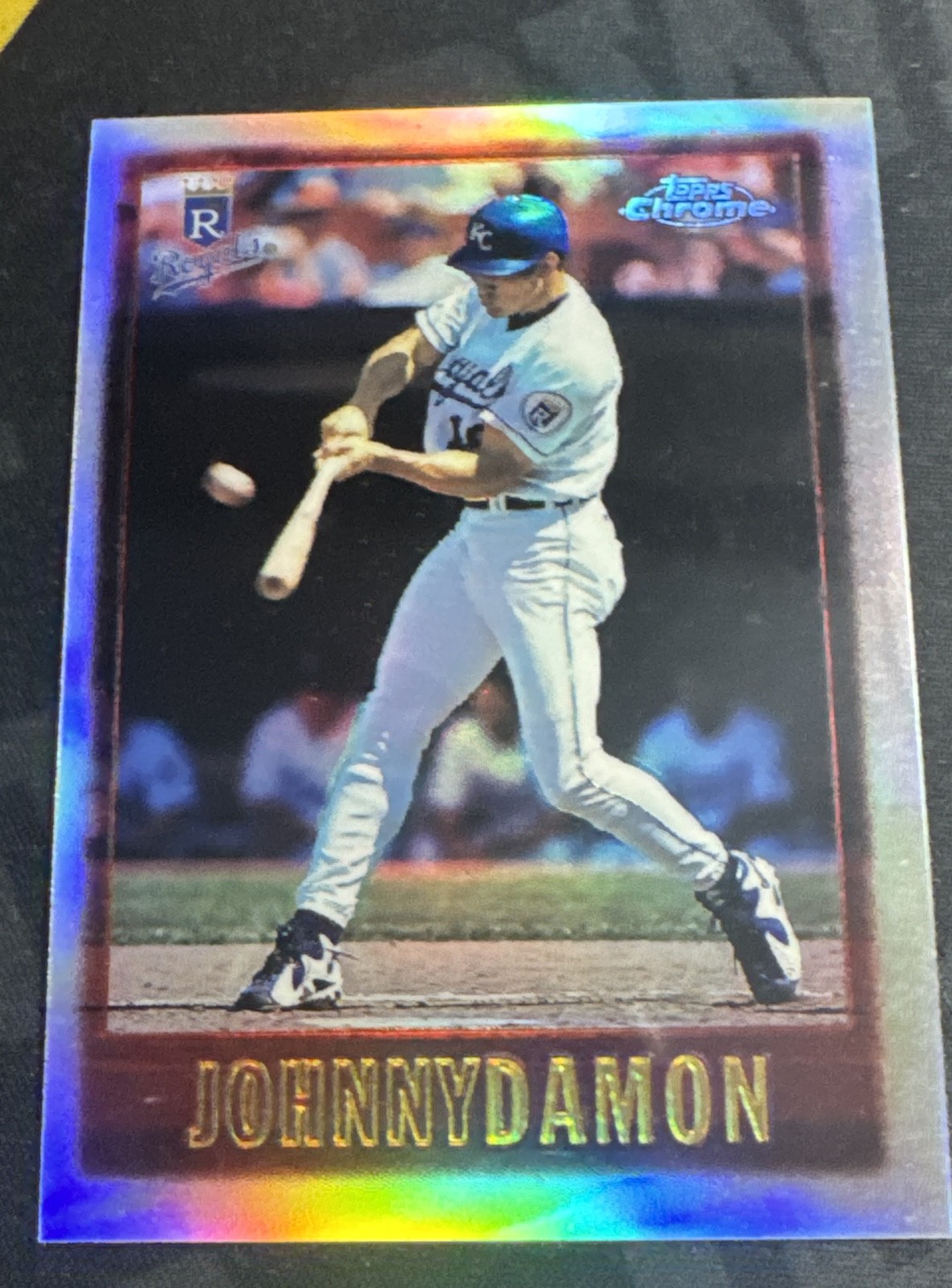 1997 Topps Chrome - Johnny Damon #76 Refractor 1997 Topps Chrome - Johnny Damon #76 Refractor