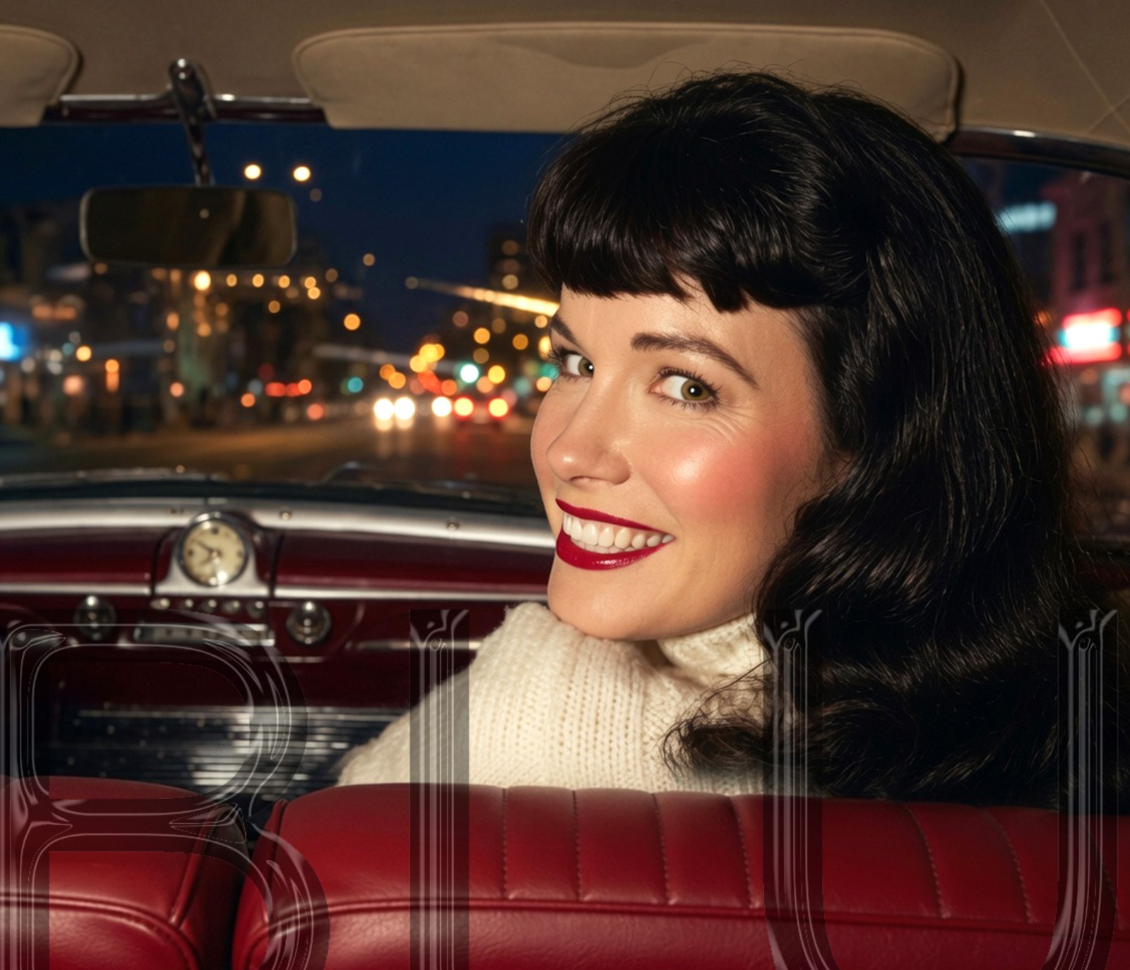 A candid picture of Bettie Page   11 x 14