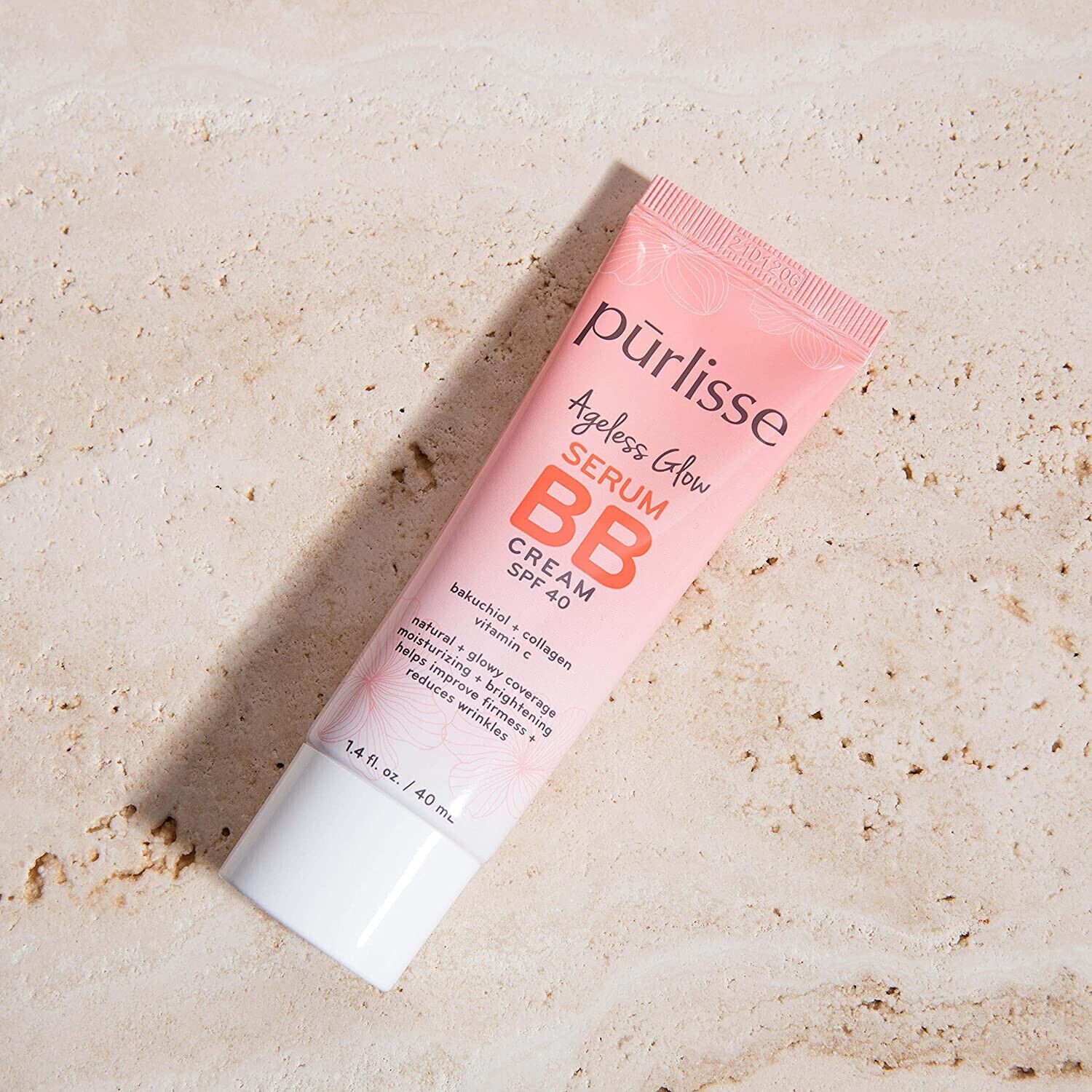 Purlisse Ageless Glow Serum BB Cream with SPF 40, Light Medium 1.4 oz - Unsealed Purlisse Ageless Glow Serum BB Cream with SPF 40, Light Medium 1.4 oz - Unsealed