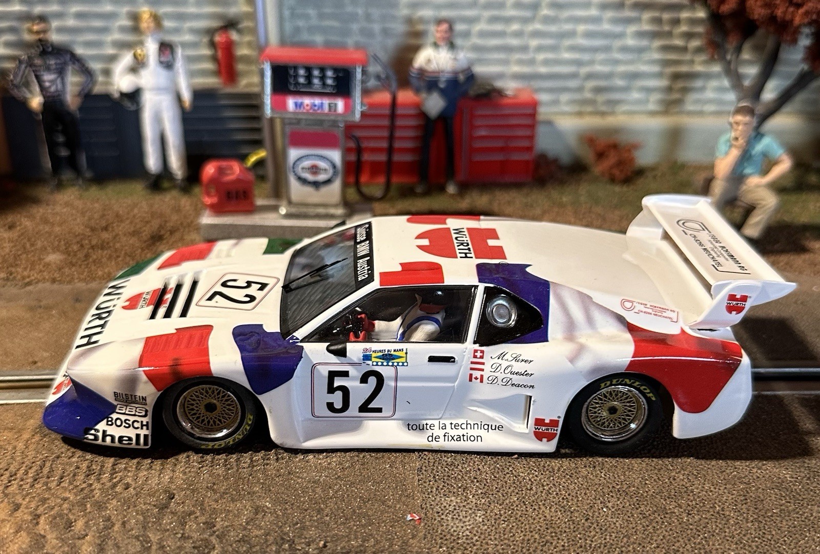 1/32 Slot Car Scaleauto BMW M1 1/32 Slot Car Scaleauto BMW M1