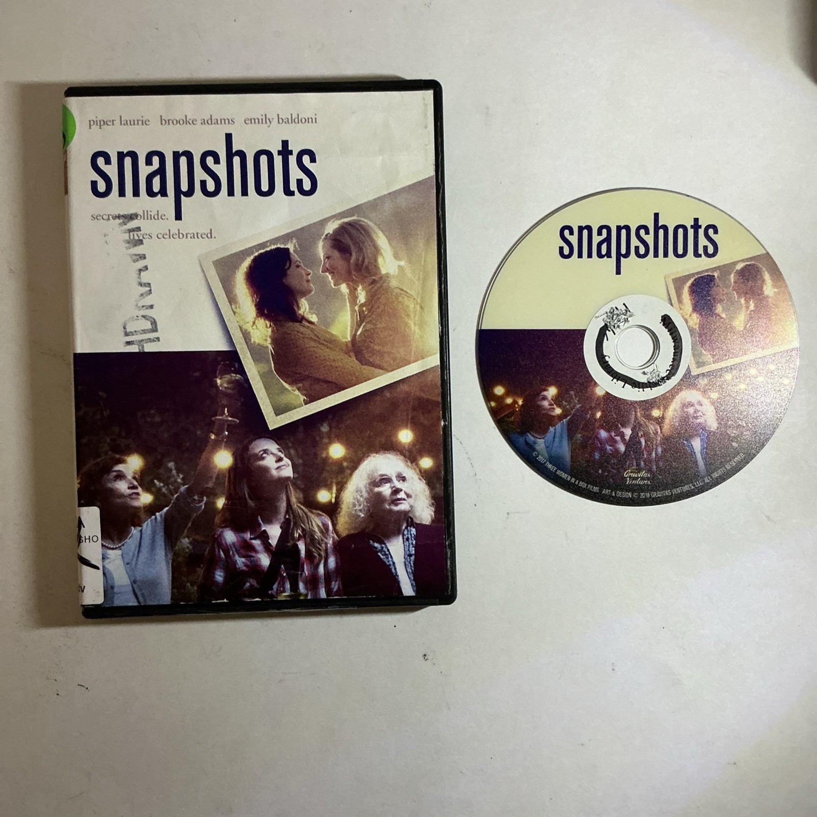 Snapshots (DVD) Piper Laurie Brooke Adams Emily Baldoni Brett Dier Max Adler Snapshots (DVD) Piper Laurie Brooke Adams Emily Baldoni Brett Dier Max Adler