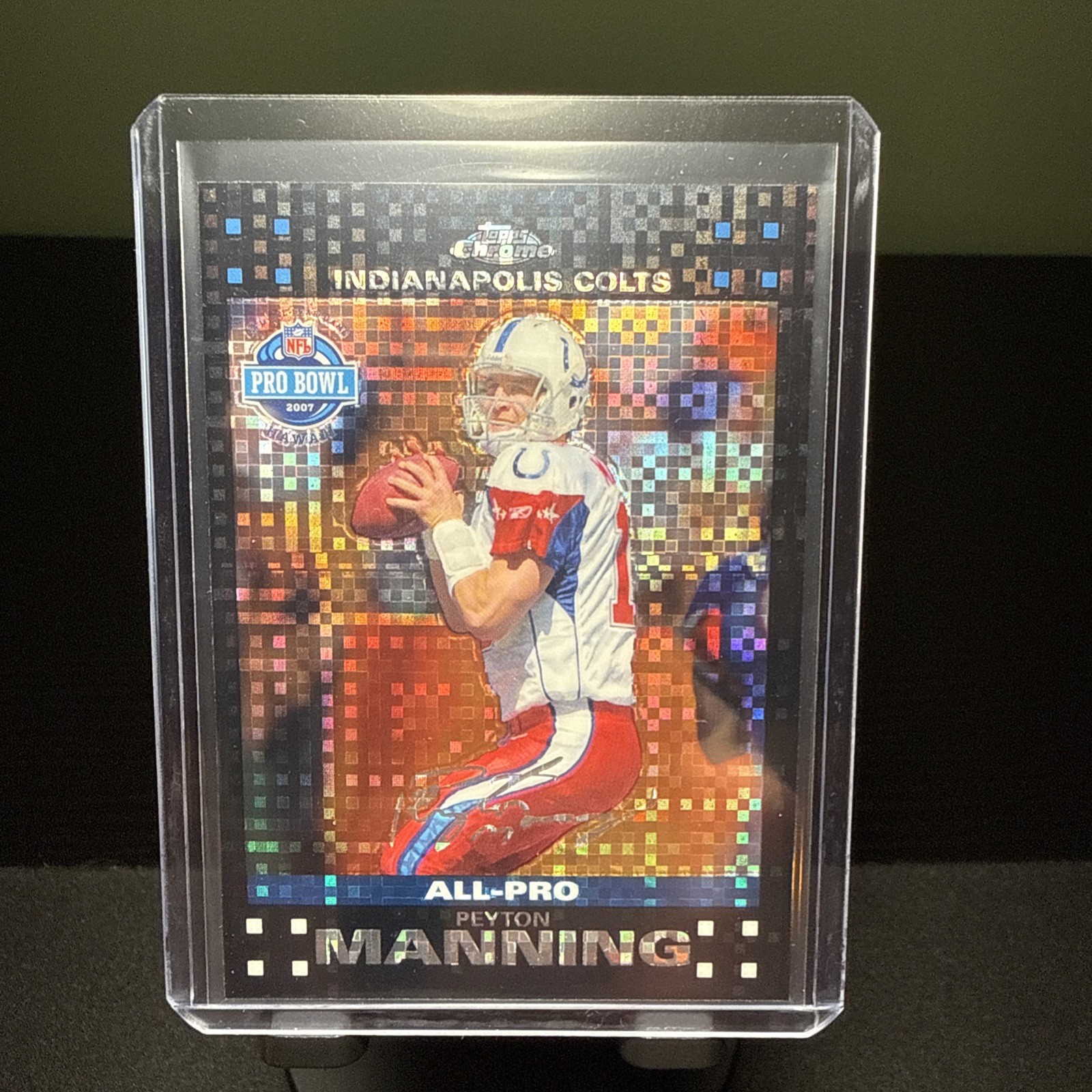 2007 Topps Chrome - All-Pro Peyton Manning #TC44 X-Fractor Indianapolis Colts 2007 Topps Chrome - All-Pro Peyton Manning #TC44 X-Fractor Indianapolis Colts