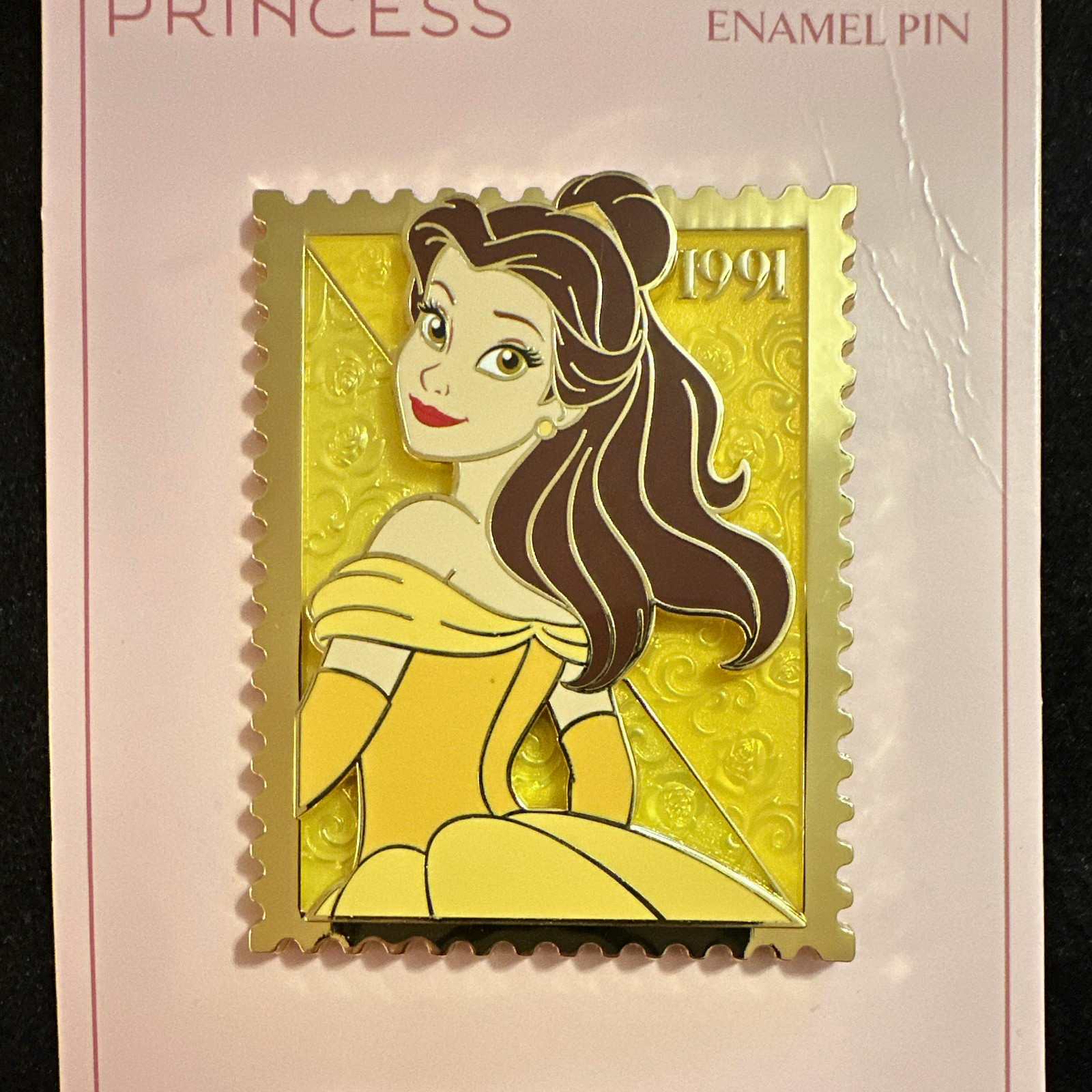 Pink A la Mode Disney Princess Belle Beauty & The Beast LE 400 Enamel Pin 2026