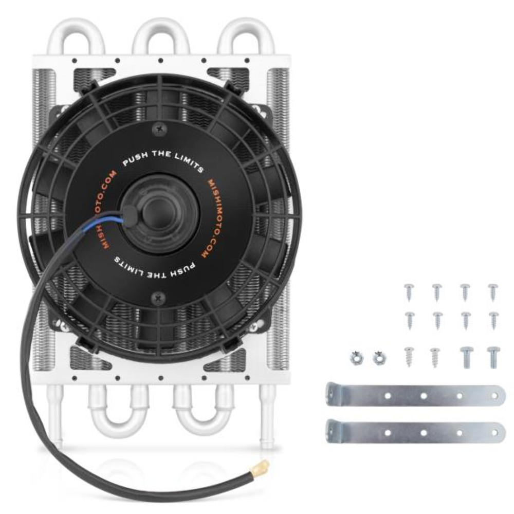 Mishimoto Heavy Duty Transmission Cooler With Electric Fan MMOC-F Mishimoto Heavy Duty Transmission Cooler With Electric Fan MMOC-F