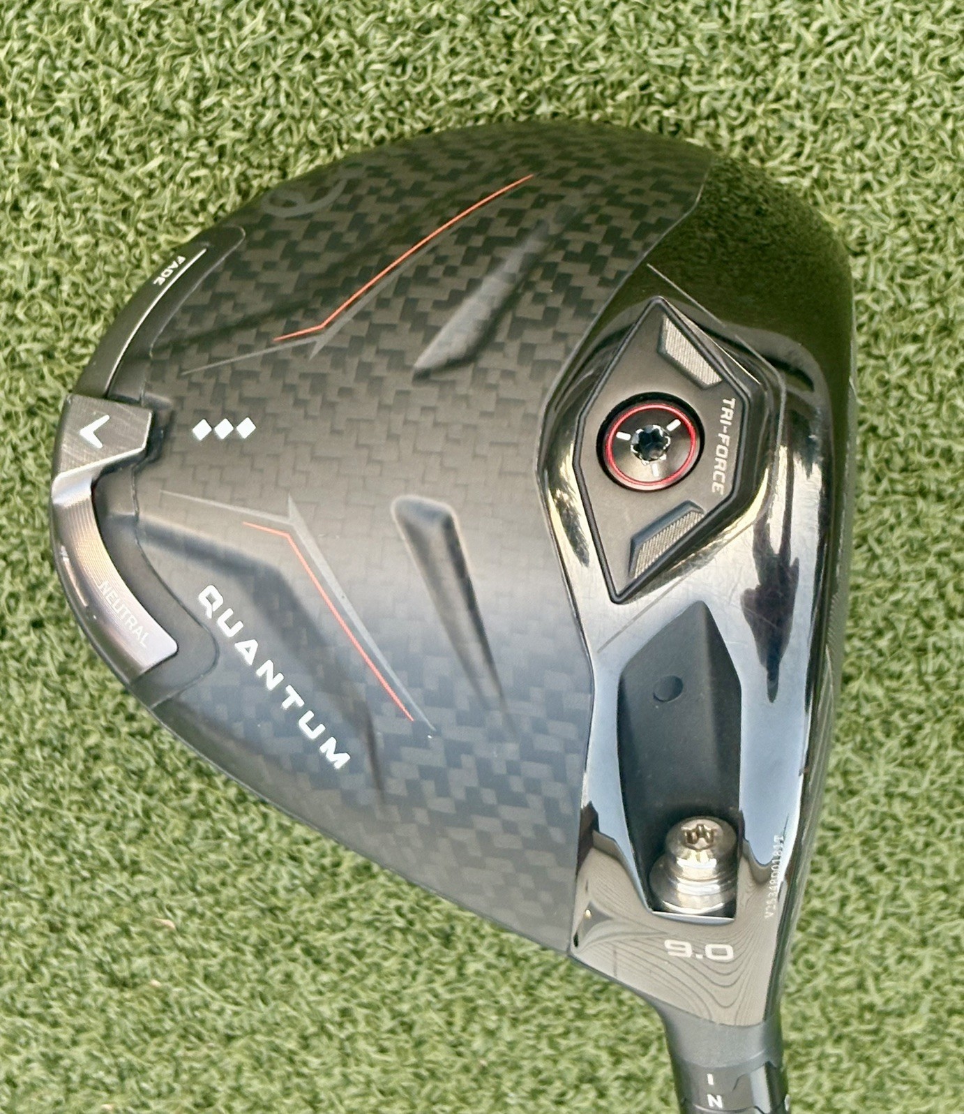 Callaway Quantum TD Triple Diamond 9° Driver Head Only Callaway Quantum TD Triple Diamond 9° Driver Head Only