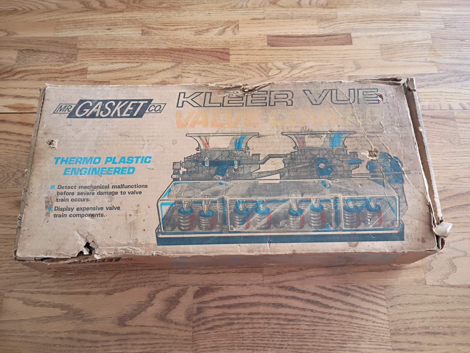 MR. Gasket Vintage NOS SBC (See Through) Kleer Vue Valve Covers MR. Gasket Vintage NOS SBC (See Through) Kleer Vue Valve Covers