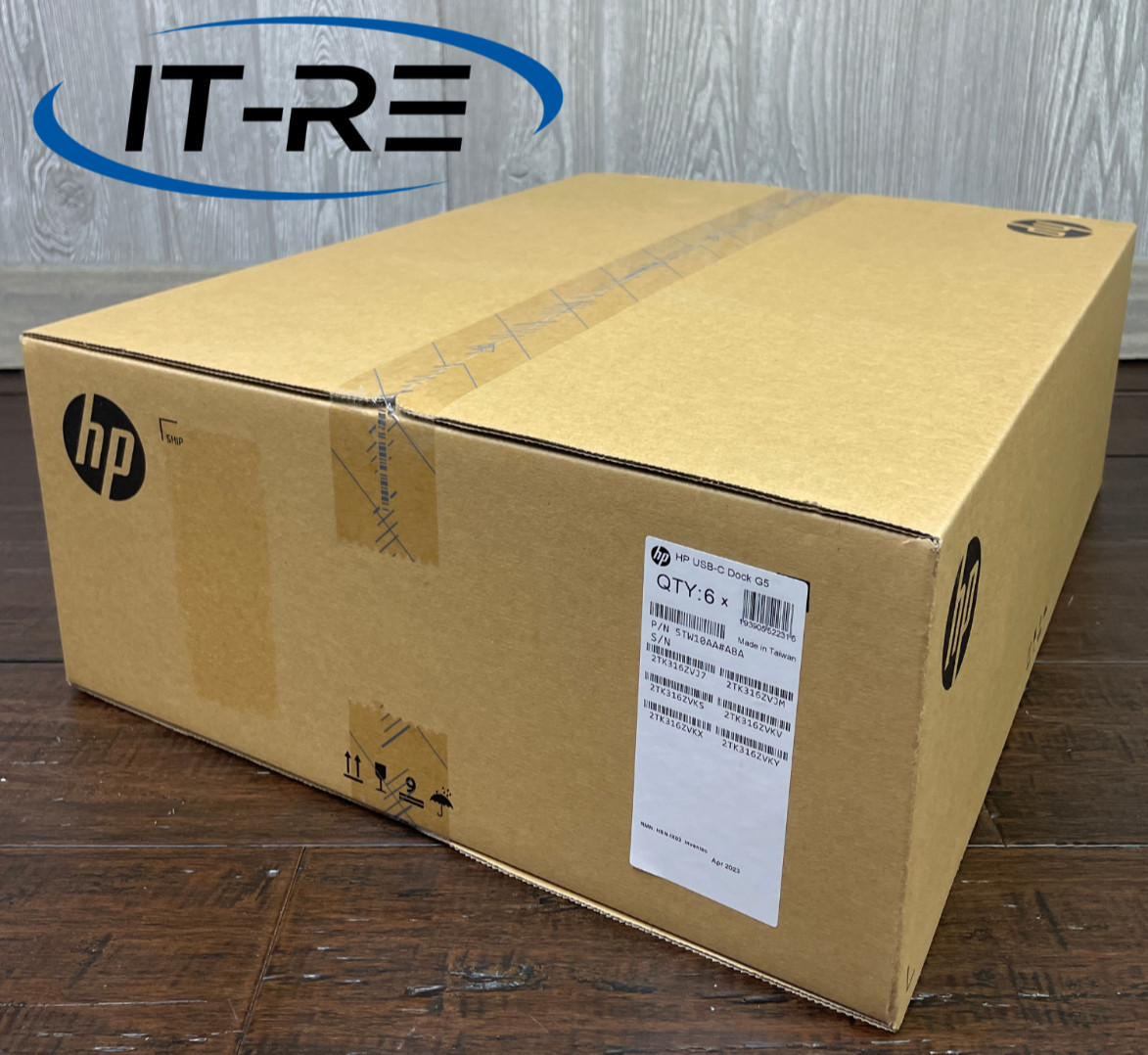 HP USB-C Dock G5 Docking Station 5TW10AA#ABA - Sealed Multipack Box of 6 Docks