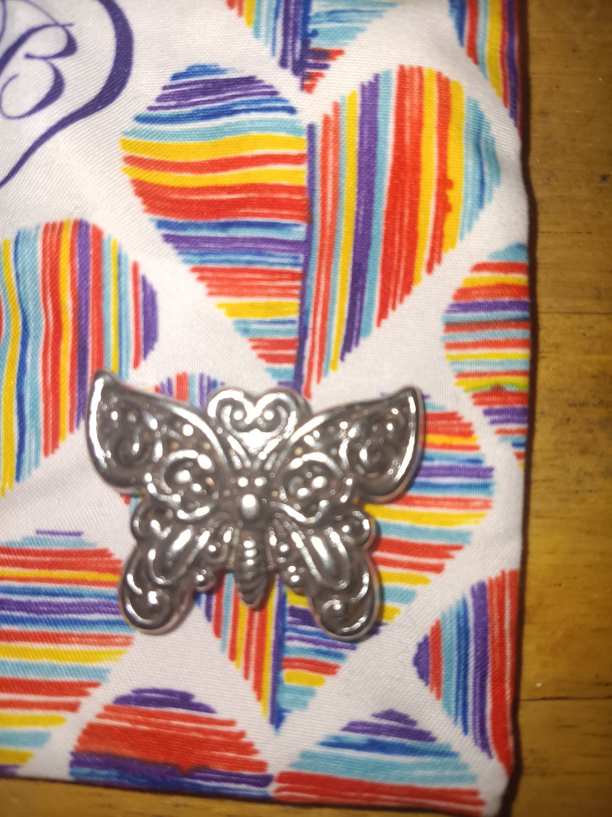 Brighton Butterfly Magnet EUC Retired RARE W/ Bag Brighton Butterfly Magnet EUC Retired RARE W/ Bag
