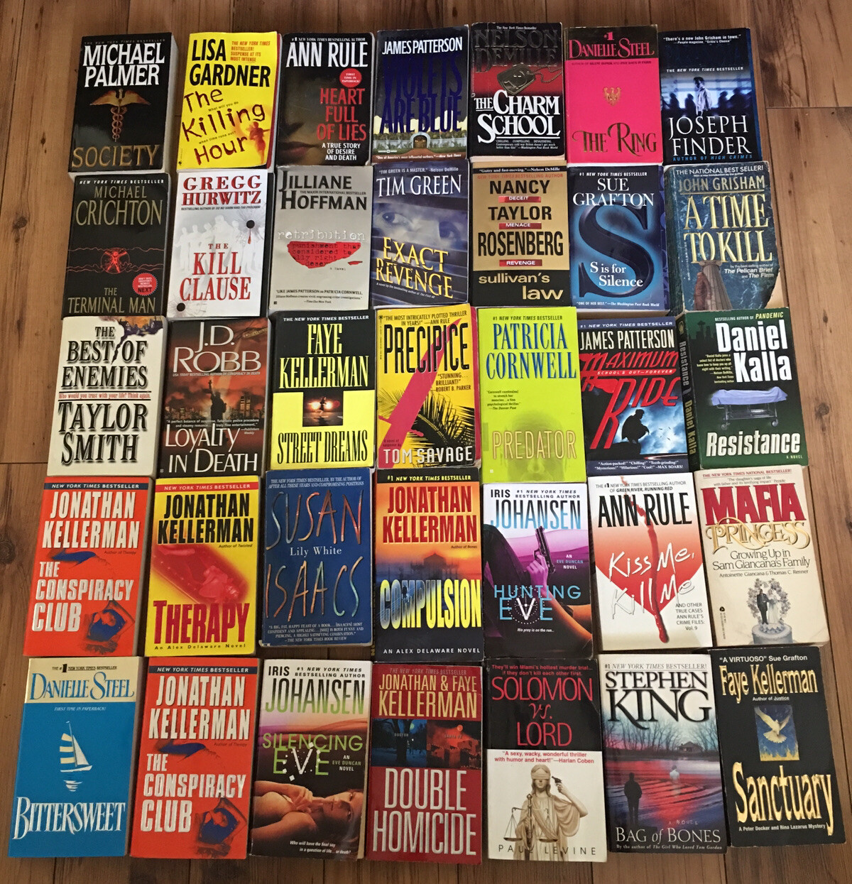 Mix Lot Of 10 Suspense Crime Mystery Thriller Fiction Paperback Books Random Mix Lot Of 10 Suspense Crime Mystery Thriller Fiction Paperback Books Random