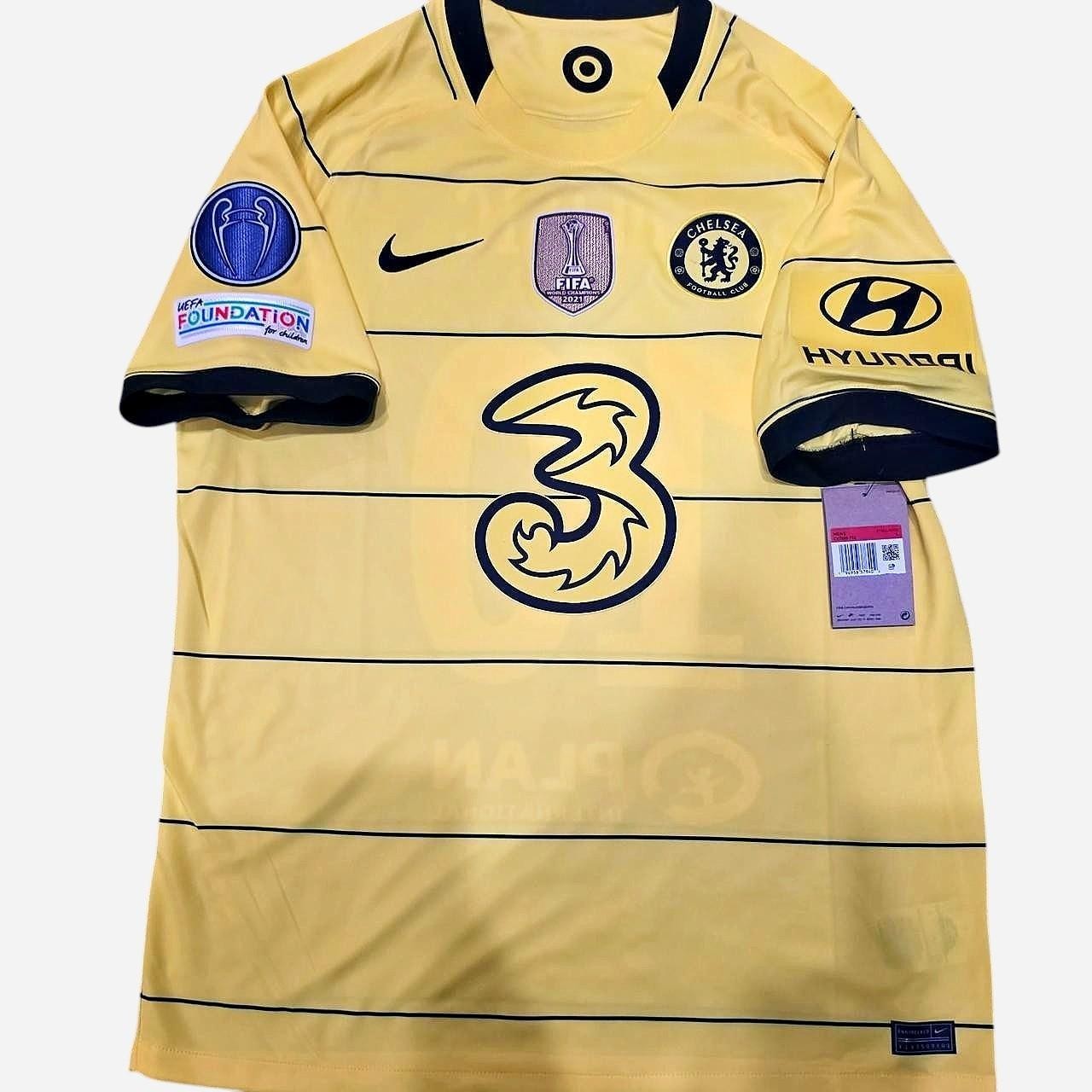 Chelsea 2021/22 Away CL Authentic Stadium/Fan Version Large Chelsea 2021/22 Away CL Authentic Stadium/Fan Version Large