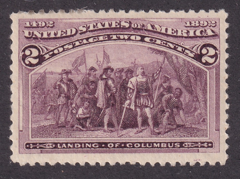 MATT'S STAMPS US SCOTT #231 COLUMBIAN EXPO 2-CENT 
