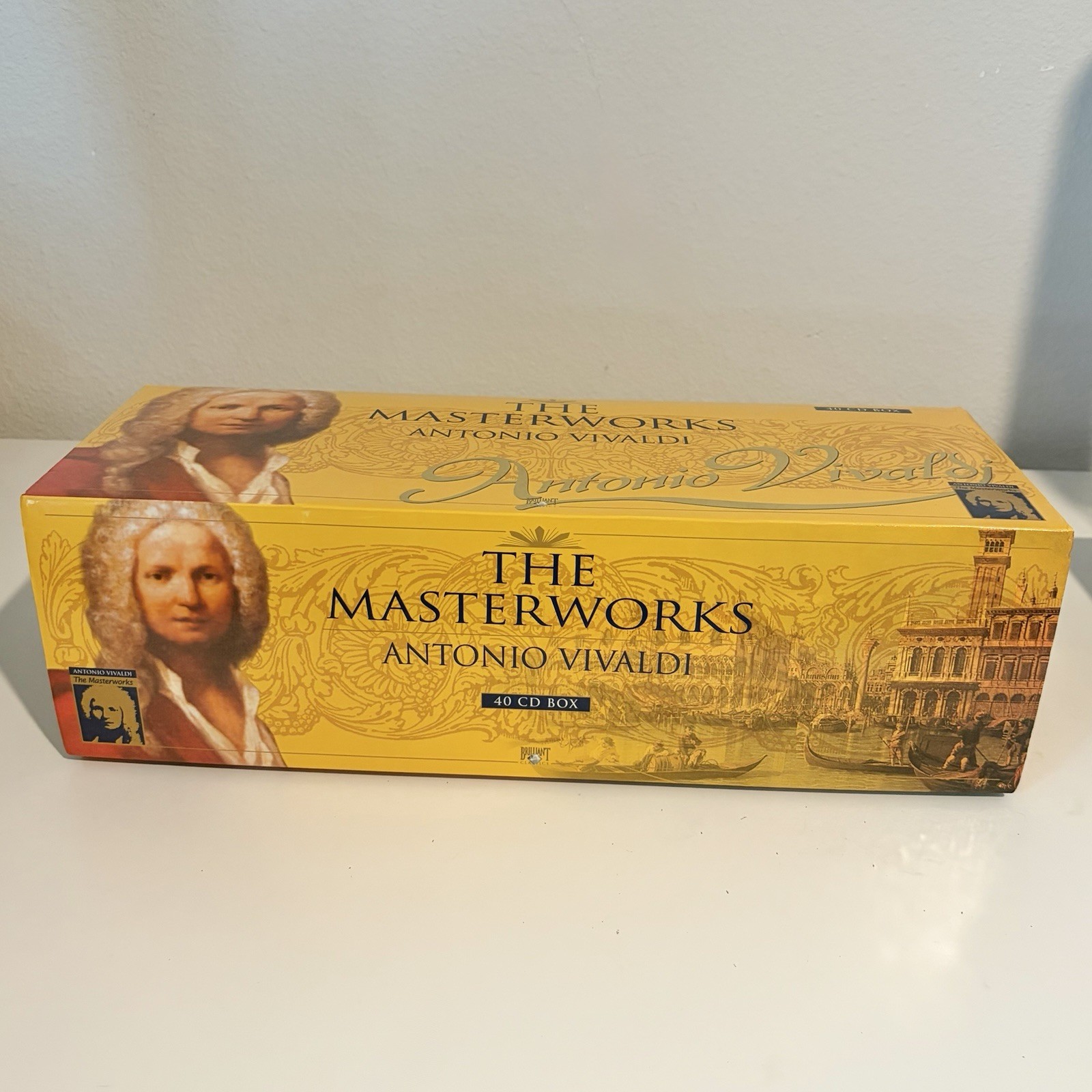Antonio Vivaldi The Masterworks Brilliant Classics 40 CD Box Set Collection
