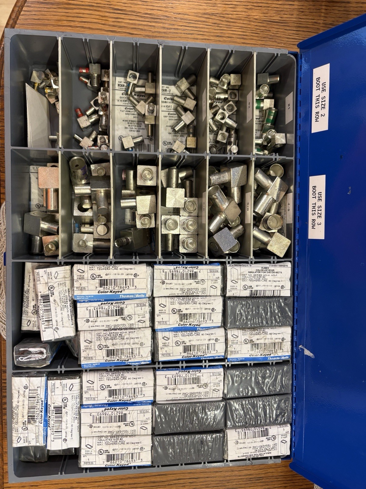 Thomas & Betts Sta-Kon Quick Connect Kit (2 kits full of each size) Final price