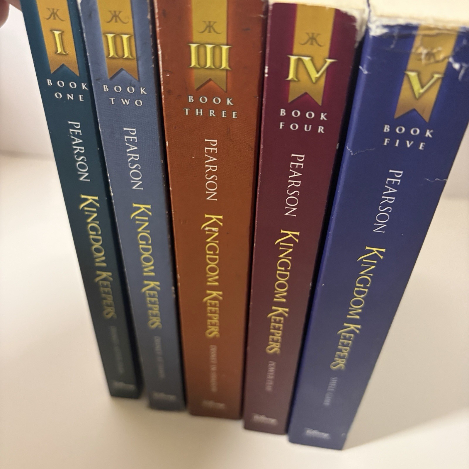 Kingdom Keepers Book 1-5 Box Set Ridley Pearson YA Disney Series Lot Paperbacks Kingdom Keepers Book 1-5 Box Set Ridley Pearson YA Disney Series Lot Paperbacks