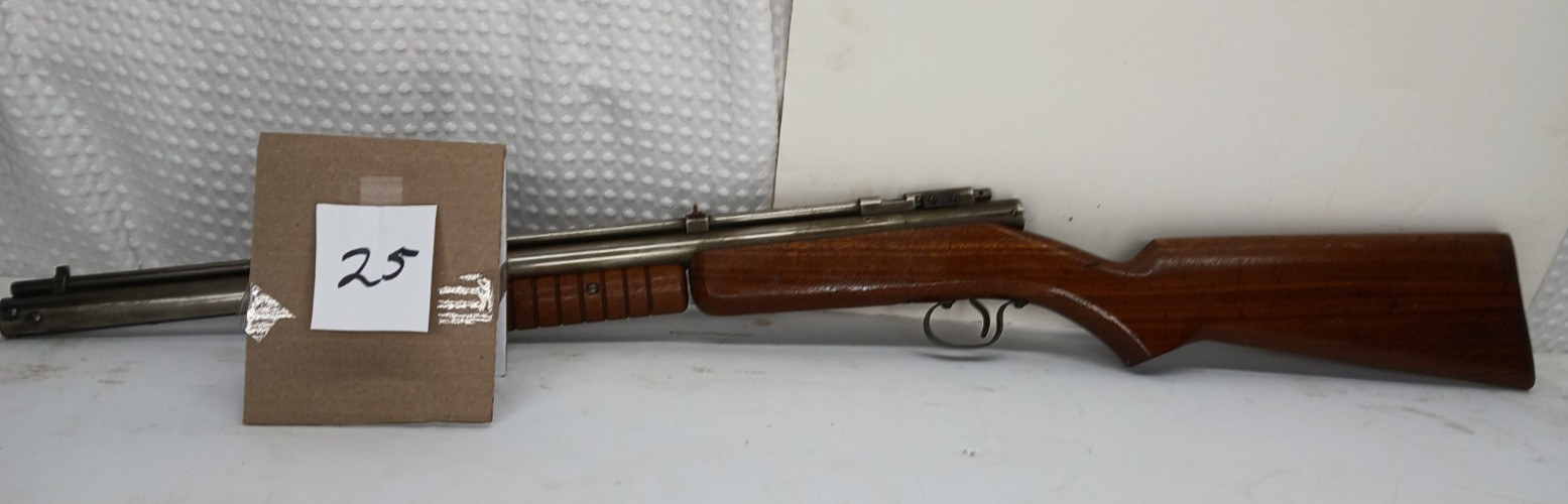 .22 CALIBER BENJAMIN FRANKLIN 312 AIR RIFLE PARTS OR PROJECT RESTORE 