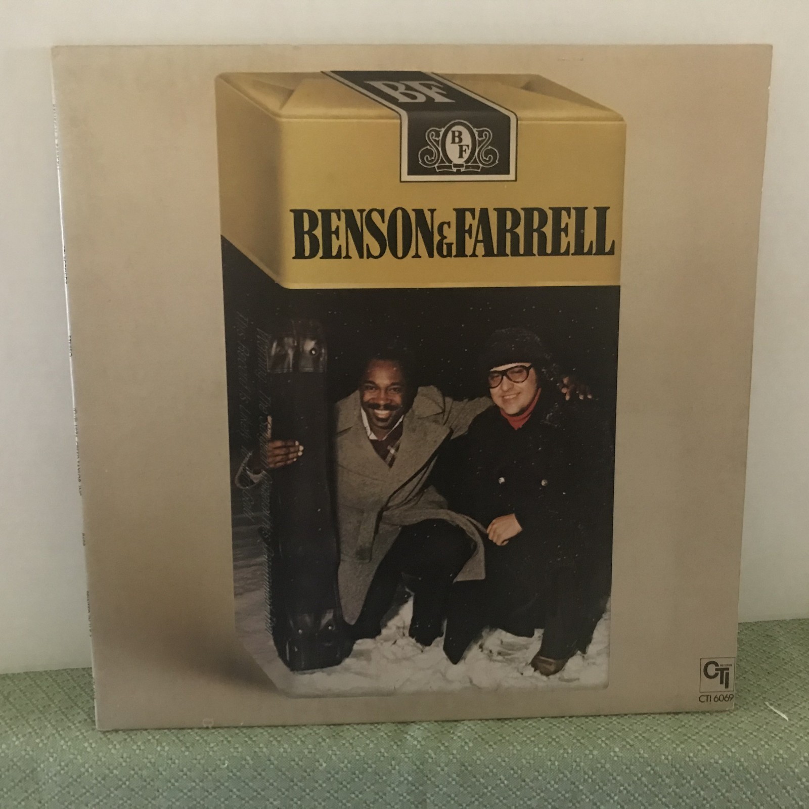 George Benson Joe Farrell Benson and Ferrell CTI 6069 LP \'76 EX Vinyl Van Gelder George Benson Joe Farrell Benson and Ferrell CTI 6069 LP \'76 EX Vinyl Van Gelder