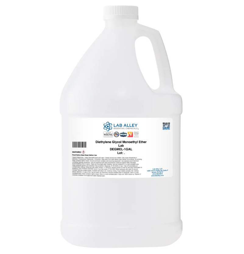 Lab Alley Diethylene Glycol Monoethyl Ether Lab Grade 